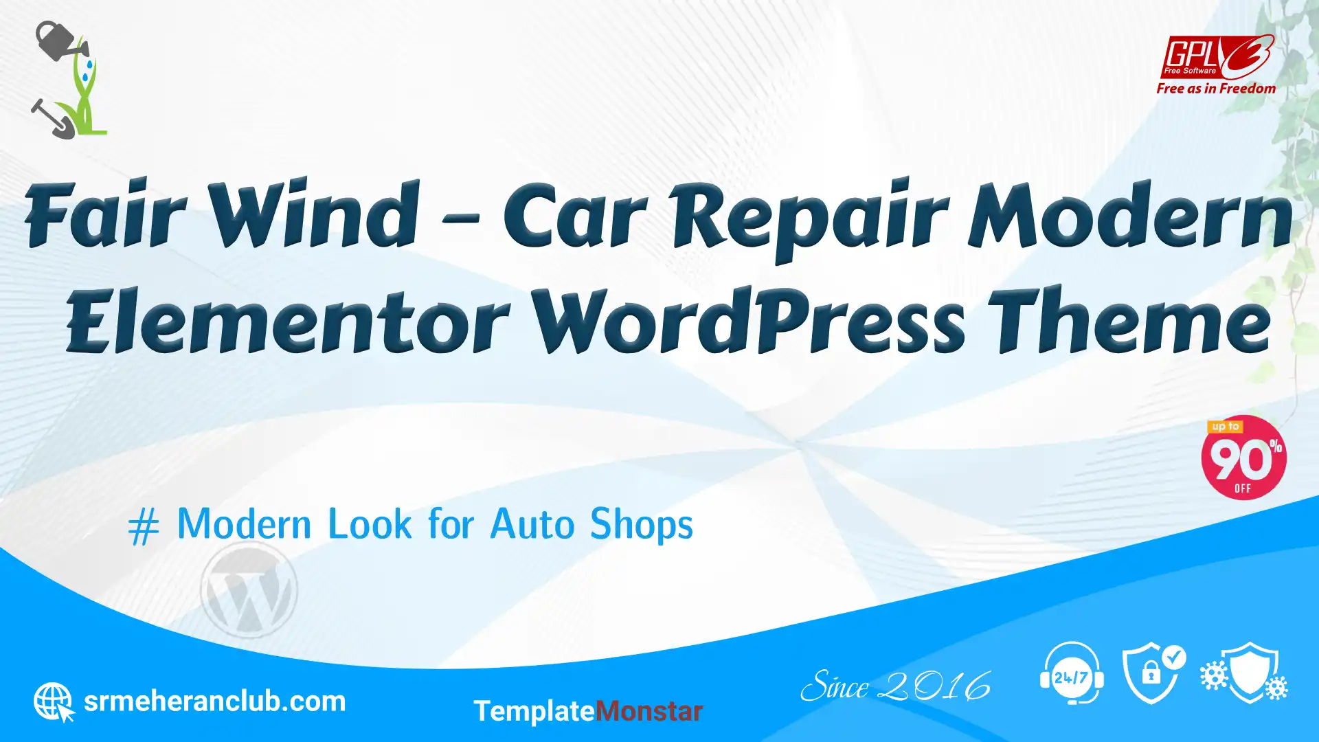 Fair Wind – Car Repair Modern Elementor WordPress Theme — Theme by Templatemonster