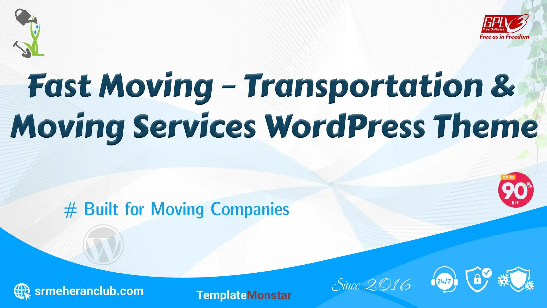 Fast Moving – Transportation & Moving Services WordPress Theme — Theme by Templatemonster