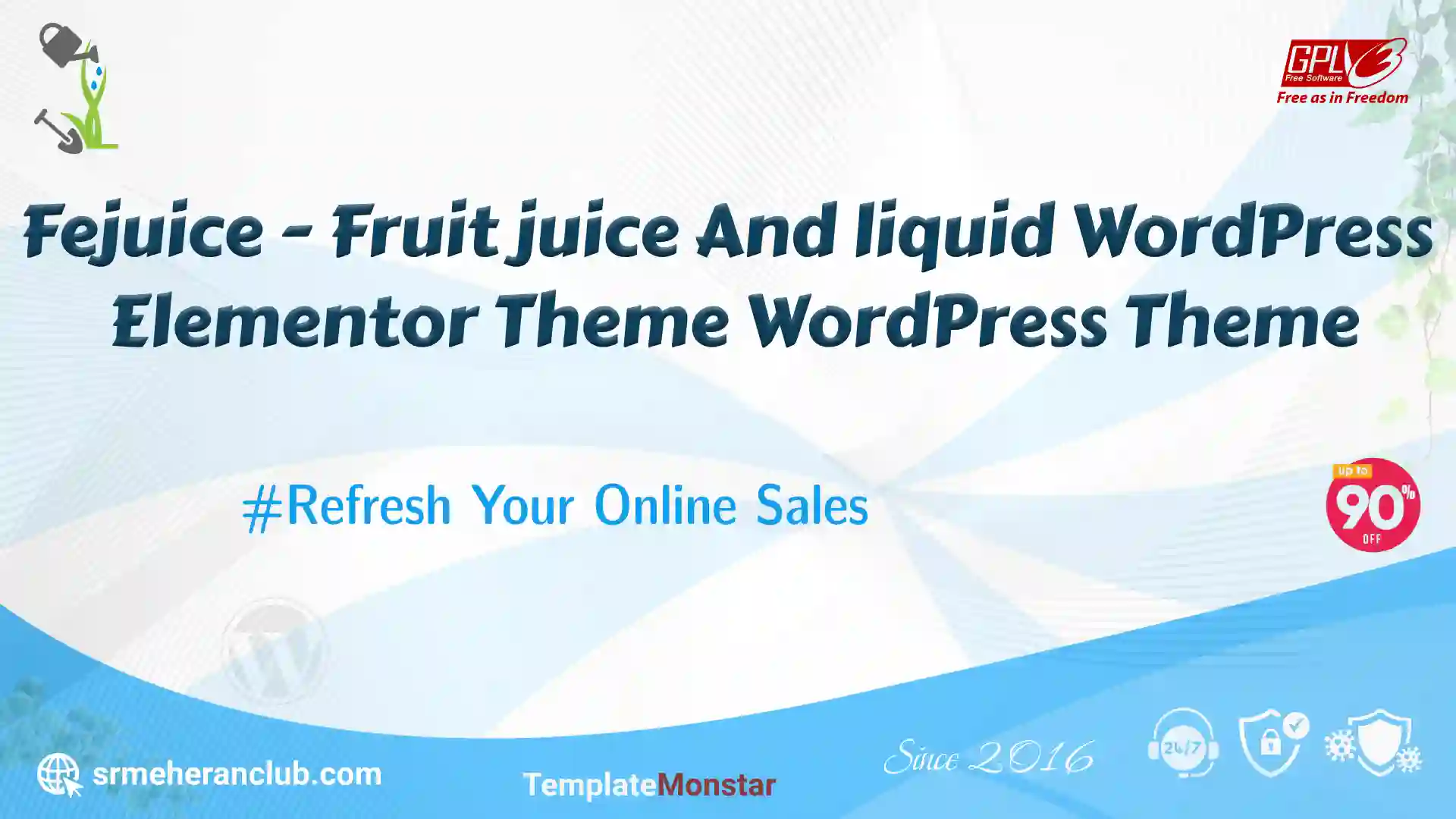 Fejuice – Fruit juice And liquid WordPress Elementor Theme WordPress Theme — Theme by Templatemonster