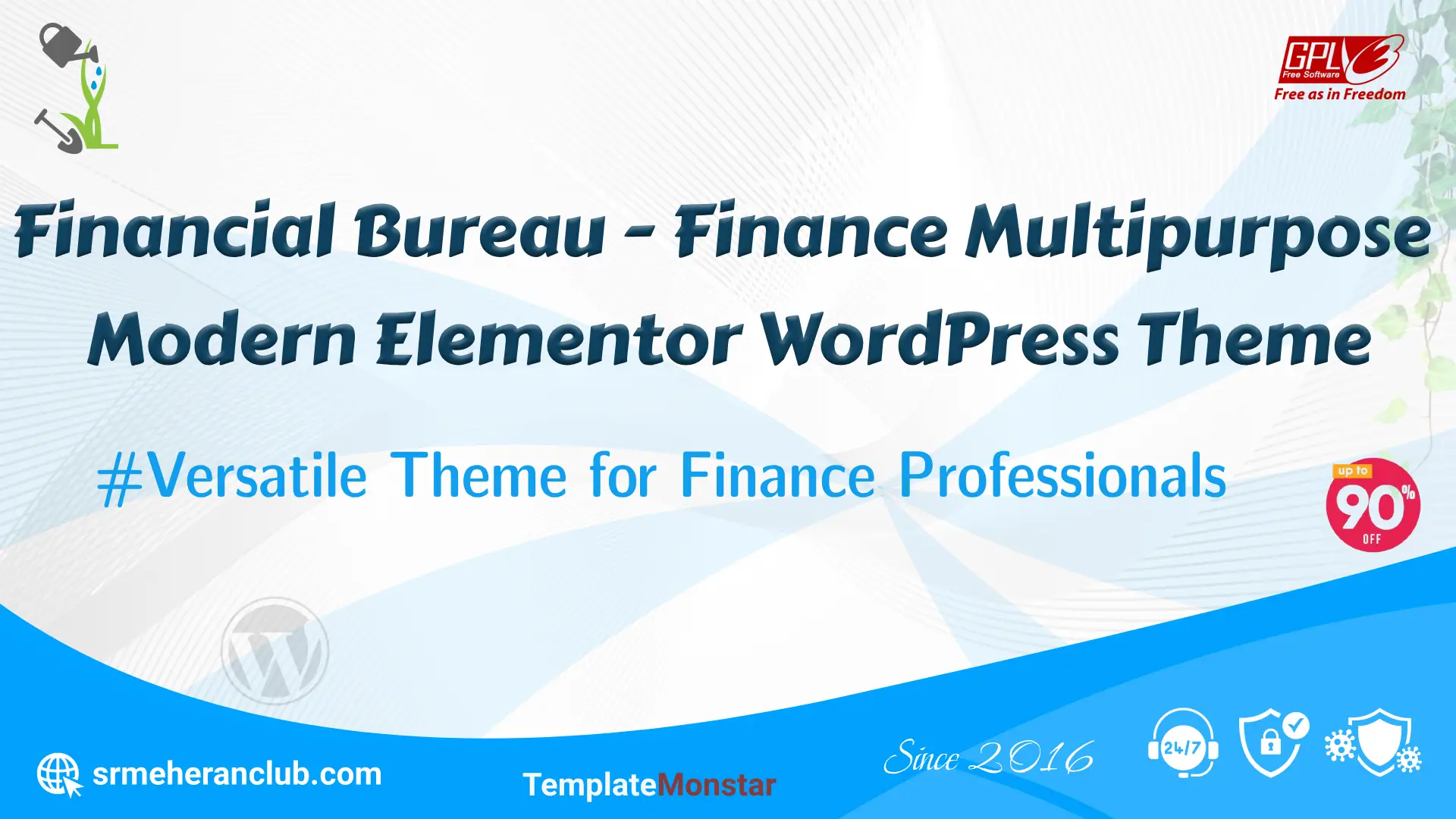 Financial Bureau – Finance Multipurpose Modern Elementor WordPress Theme — Theme by Templatemonster