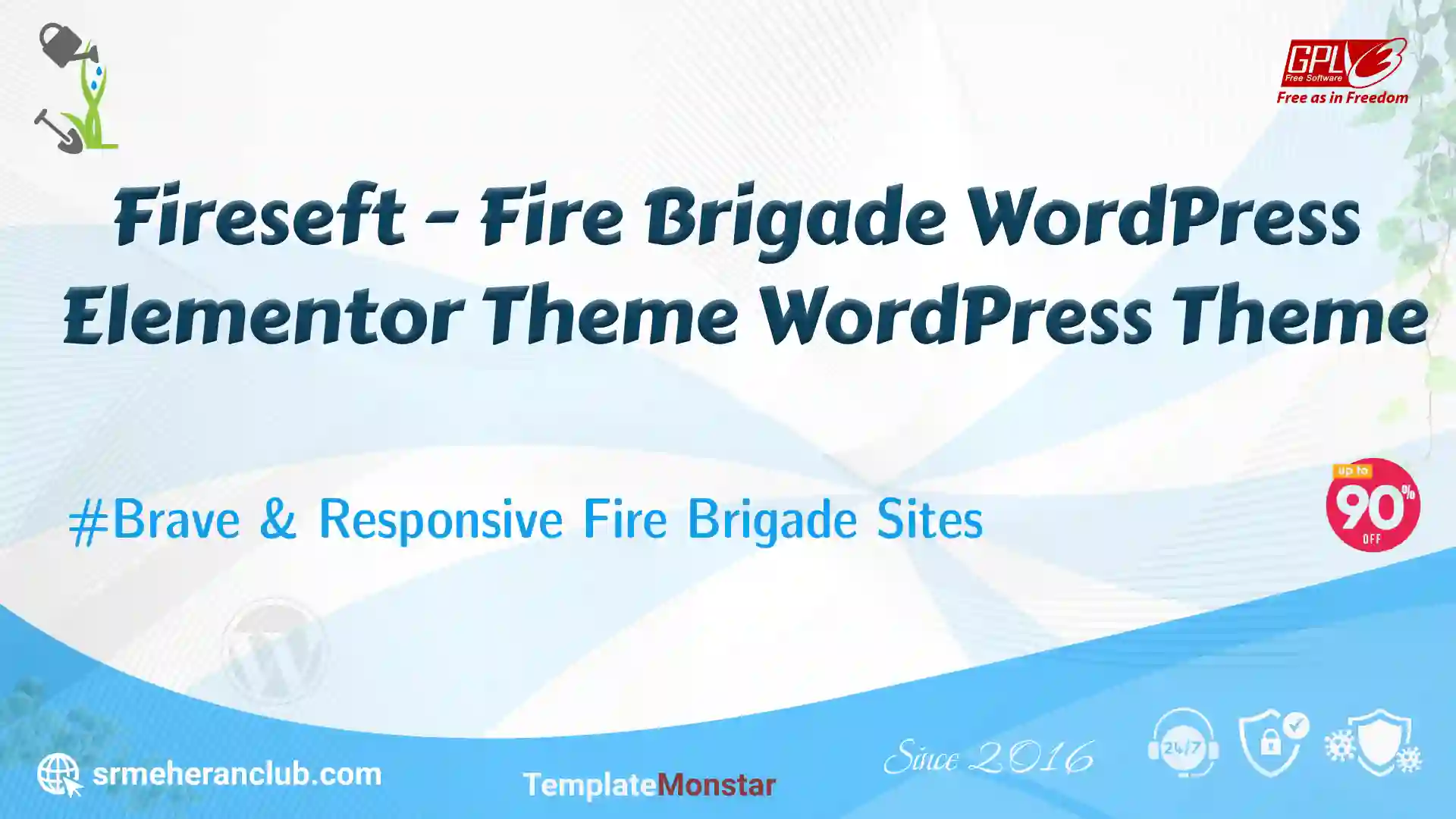Fireseft – Fire Brigade WordPress Elementor Theme WordPress Theme — Theme by Templatemonster