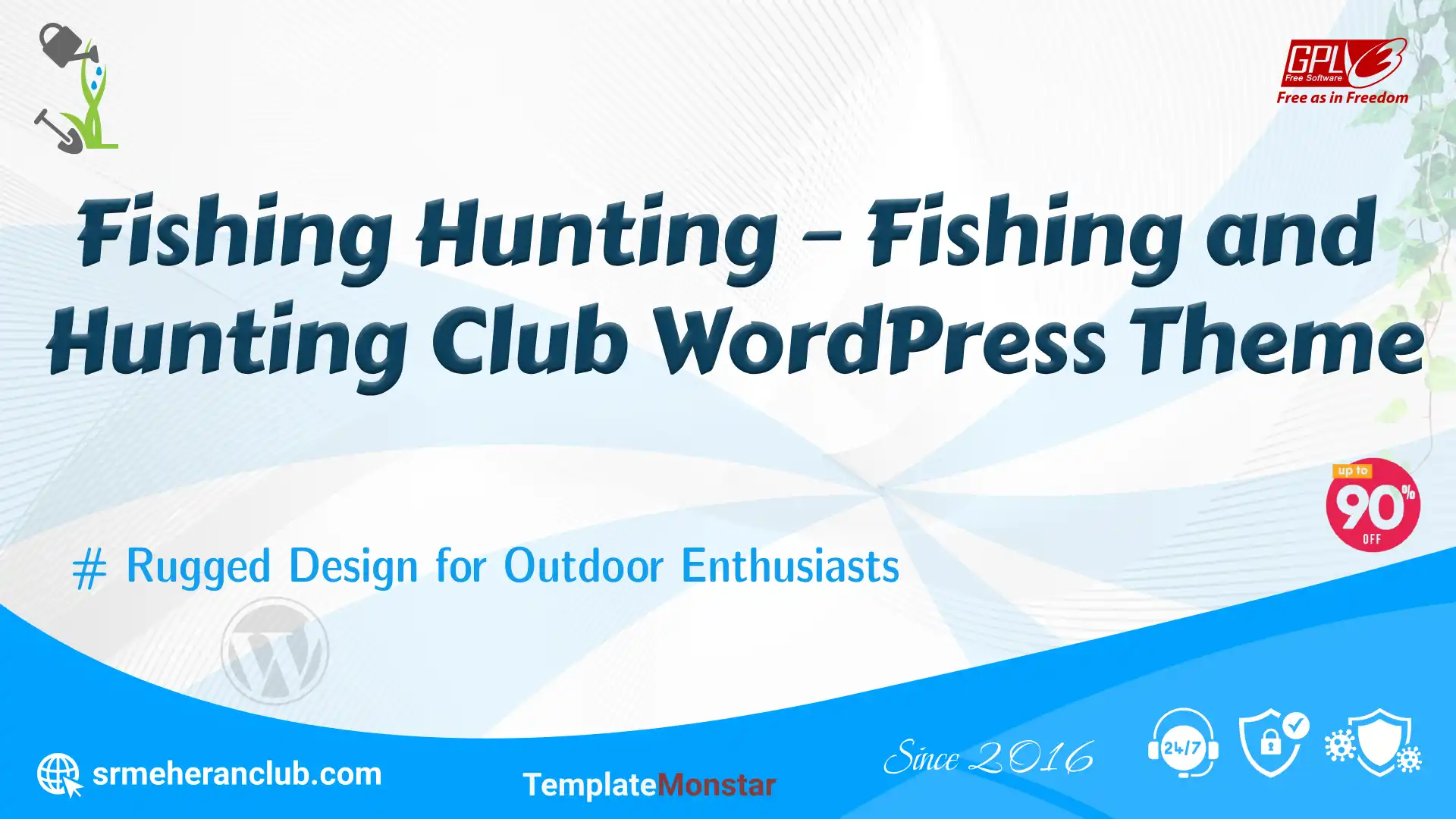 Fishing Hunting – Fishing and Hunting Club WordPress Theme — Theme by Templatemonster