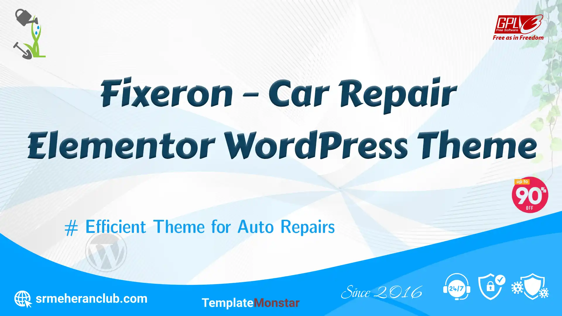 Fixeron – Car Repair Elementor WordPress Theme — Theme by Templatemonster