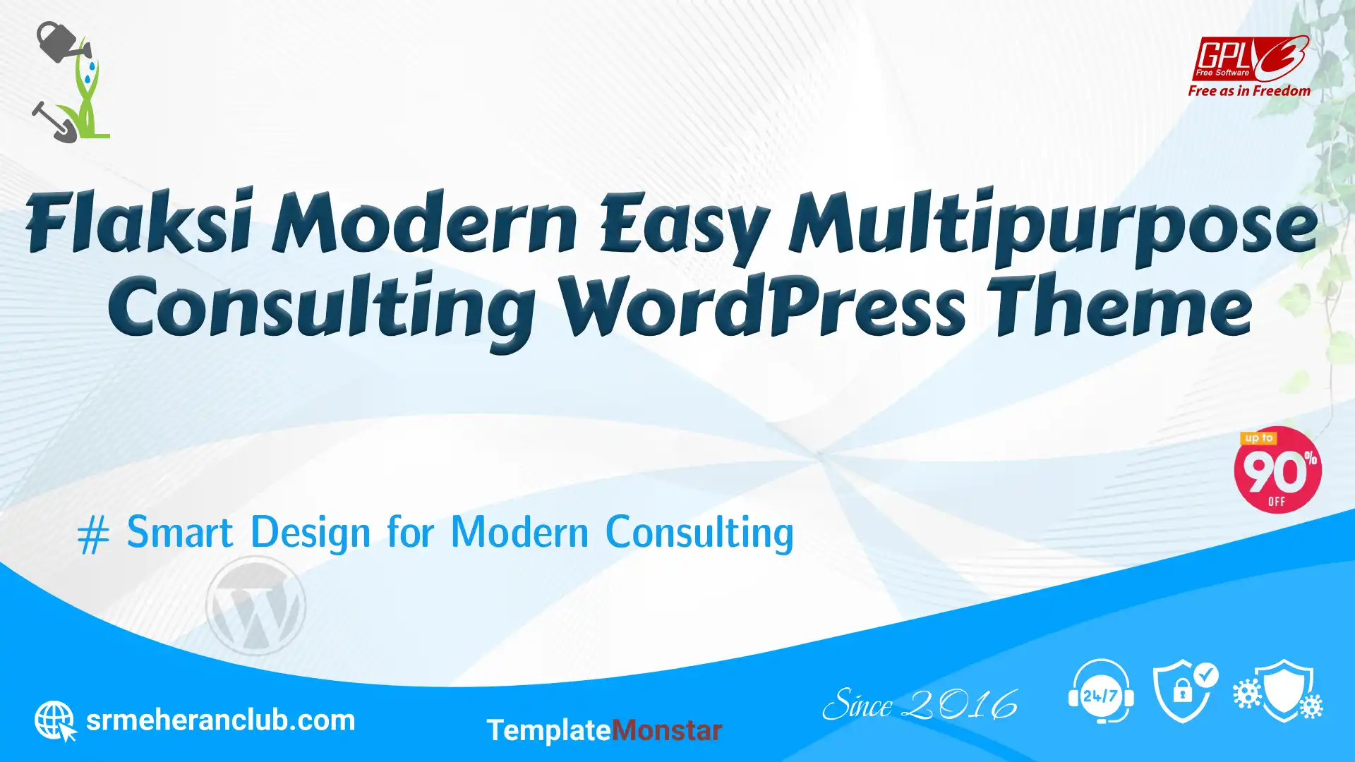 Flaksi Modern Easy Multipurpose Consulting WordPress Theme — Theme by Templatemonster