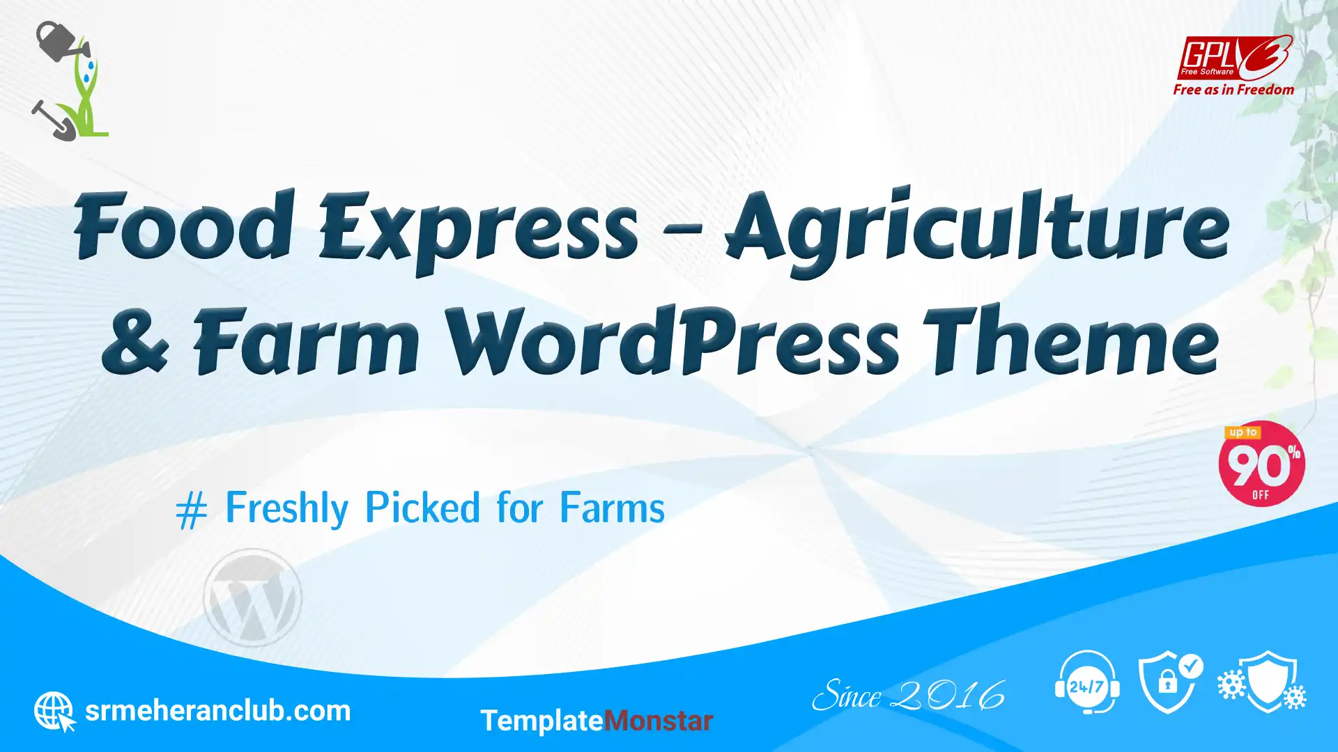 Food Express – Agriculture & Farm WordPress Theme — Theme by Templatemonster