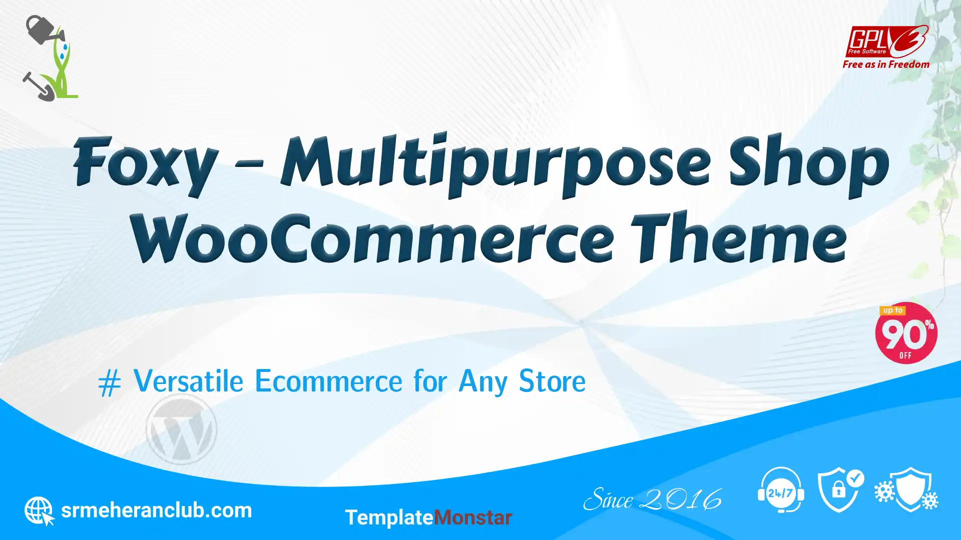 Foxy – Multipurpose Shop WooCommerce Theme — Theme by Templatemonster