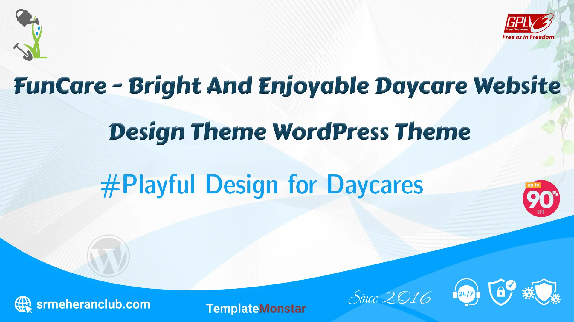 FunCare – Bright And Enjoyable Daycare Website Design Theme WordPress Theme — Theme by Templatemonster