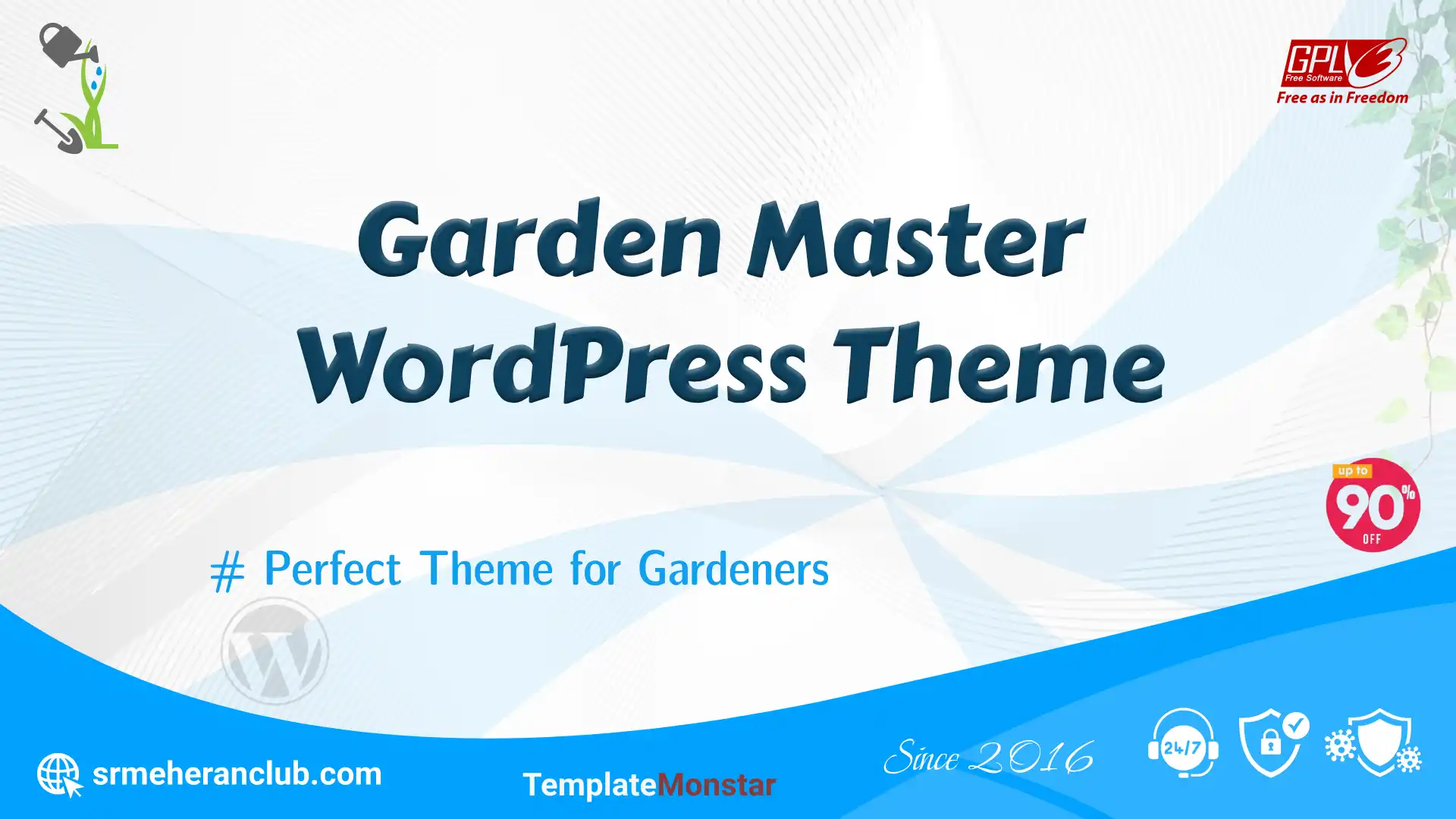 Garden Master WordPress Theme — Theme by Templatemonster