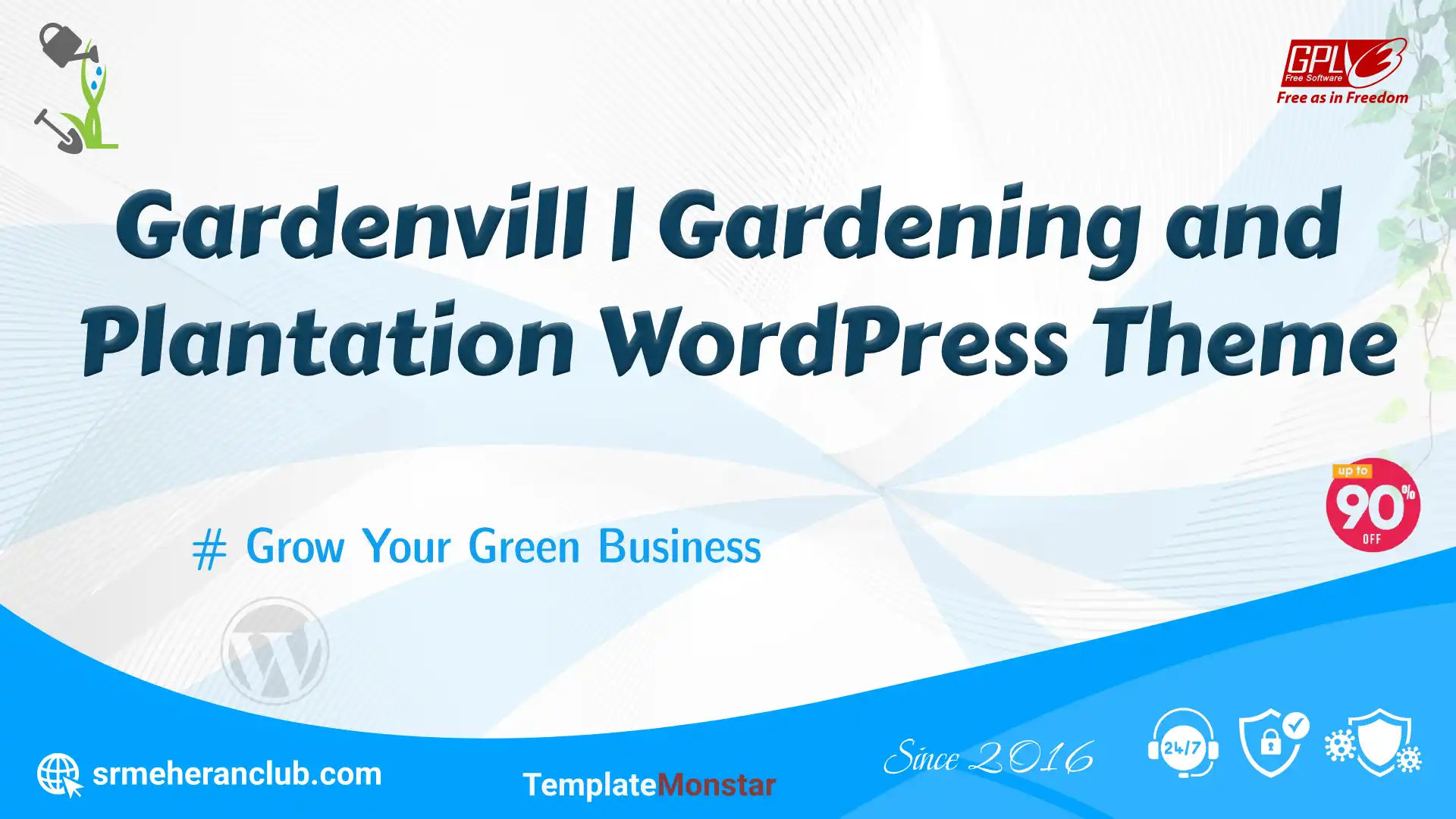 Gardenvill | Gardening and Plantation WordPress Theme — Theme by Templatemonster