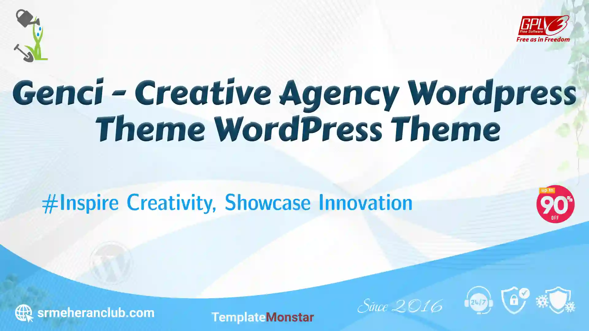 Genci – Creative Agency WordPress Theme WordPress Theme — Theme by Templatemonster