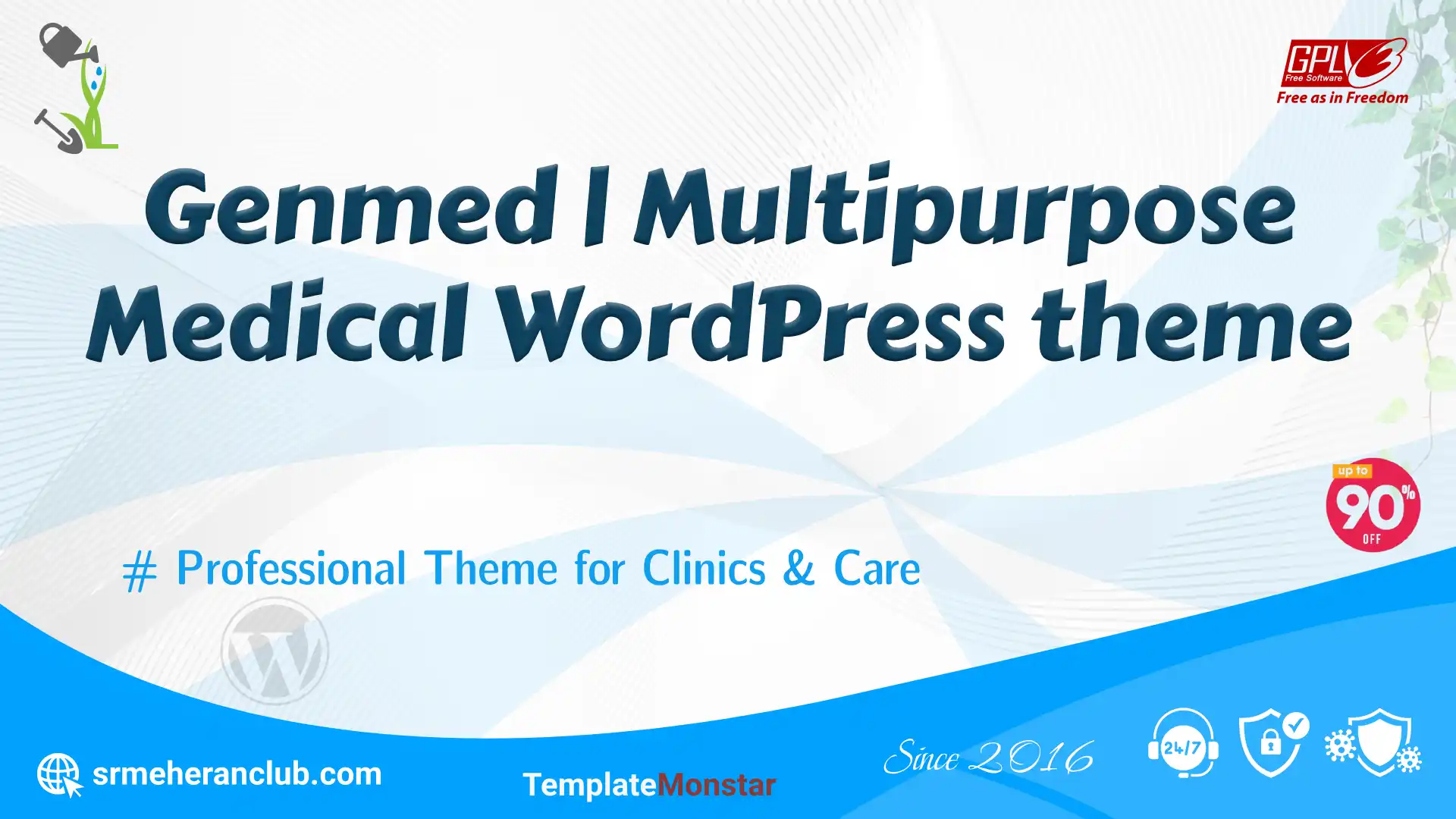 Genmed | Multipurpose Medical WordPress theme — Theme by Templatemonster