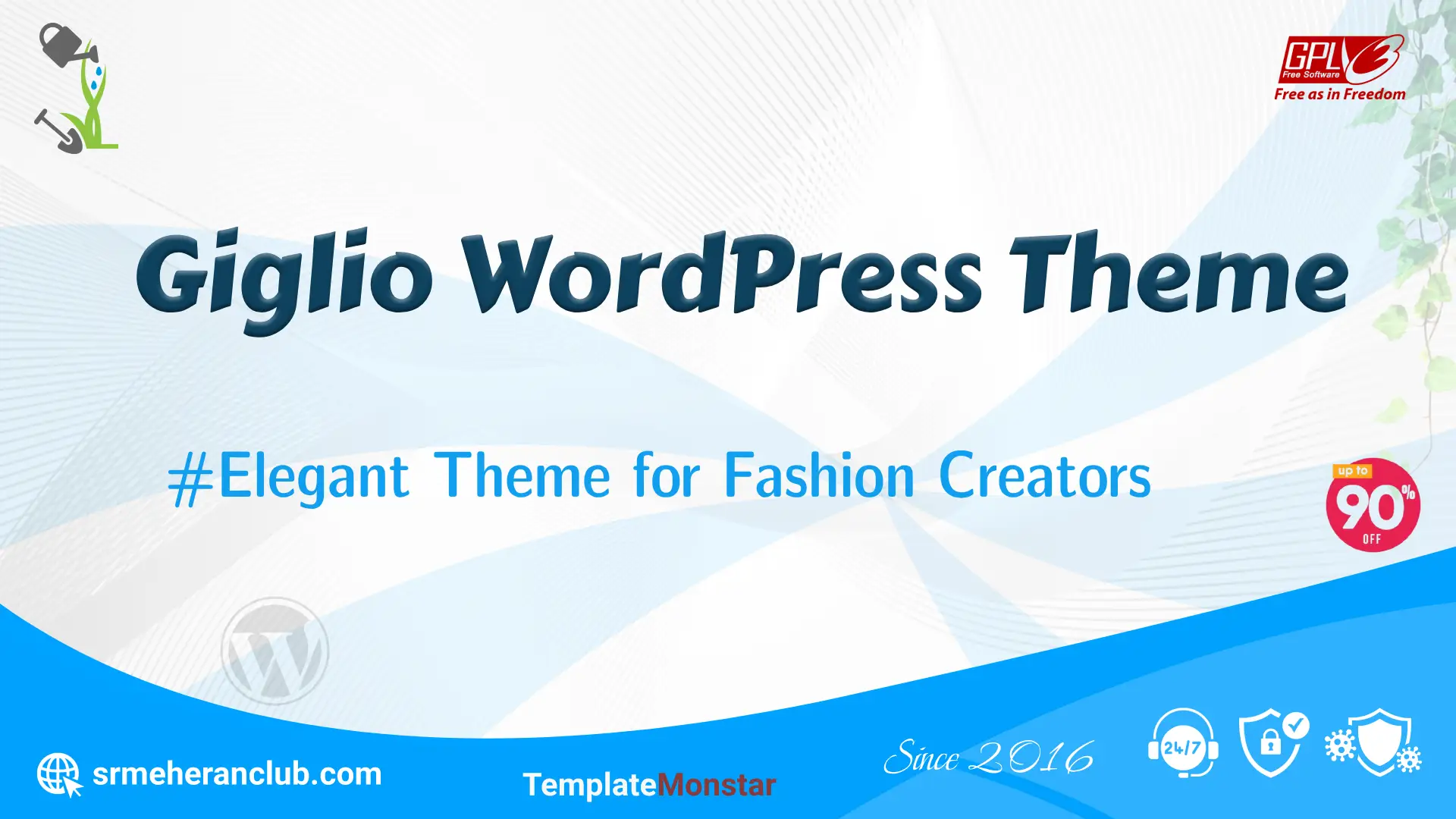 Giglio WordPress Theme — Theme by Templatemonster