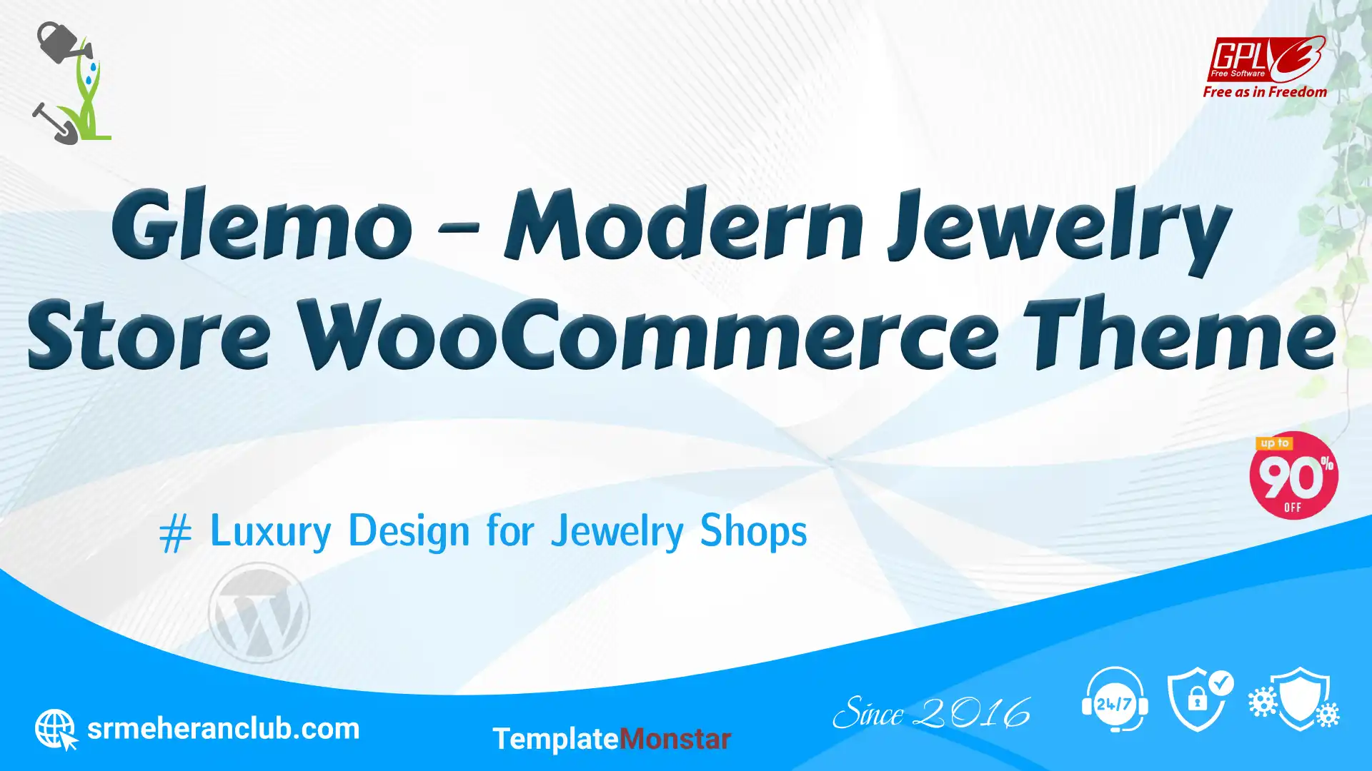 Glemo – Modern Jewelry Store WooCommerce Theme — Product by Templatemonster