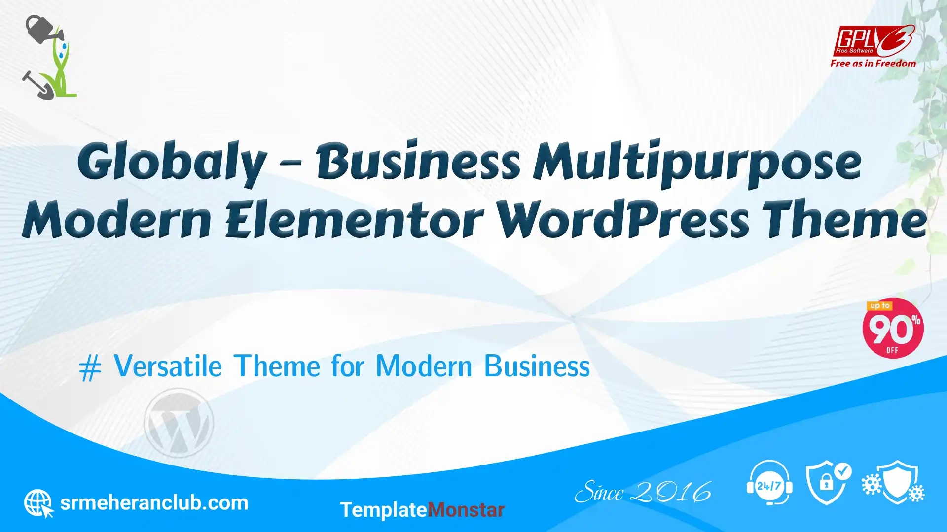 Globaly – Business Multipurpose Modern Elementor WordPress Theme — Theme by Templatemonster