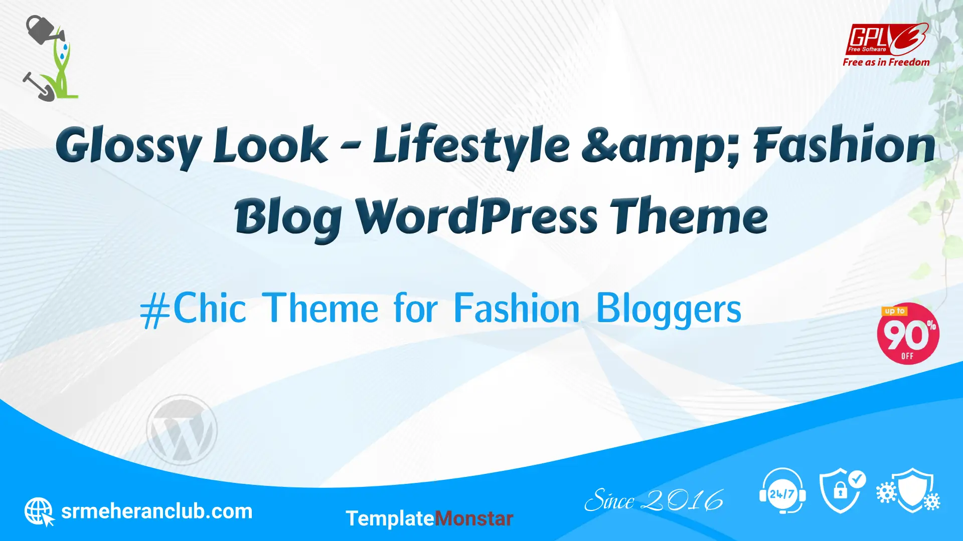 Glossy Look – Lifestyle & Fashion Blog WordPress Theme — Theme by Templatemonster