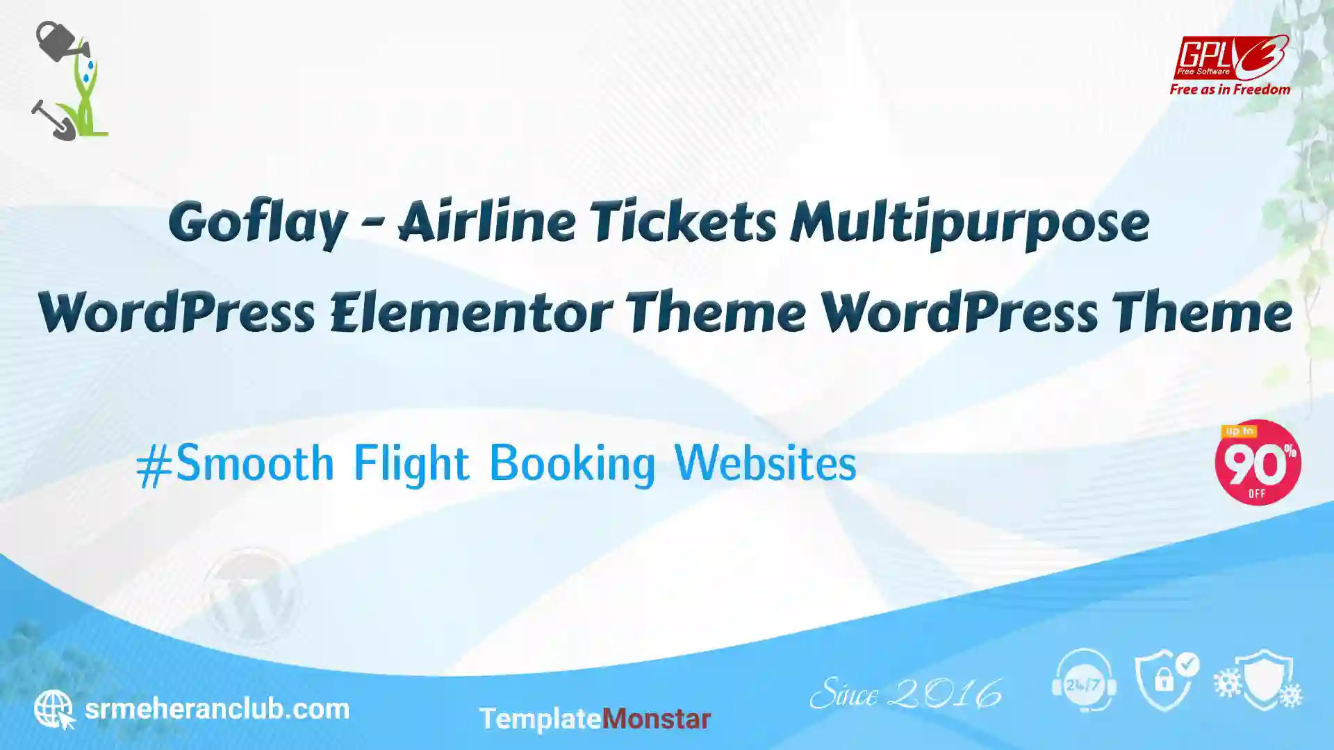 Goflay – Airline Tickets Multipurpose WordPress Elementor Theme WordPress Theme — Theme by Templatemonster