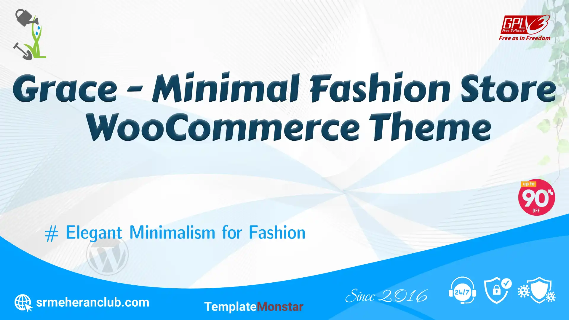 Grace – Minimal Fashion Store WooCommerce Theme — Theme by Templatemonster