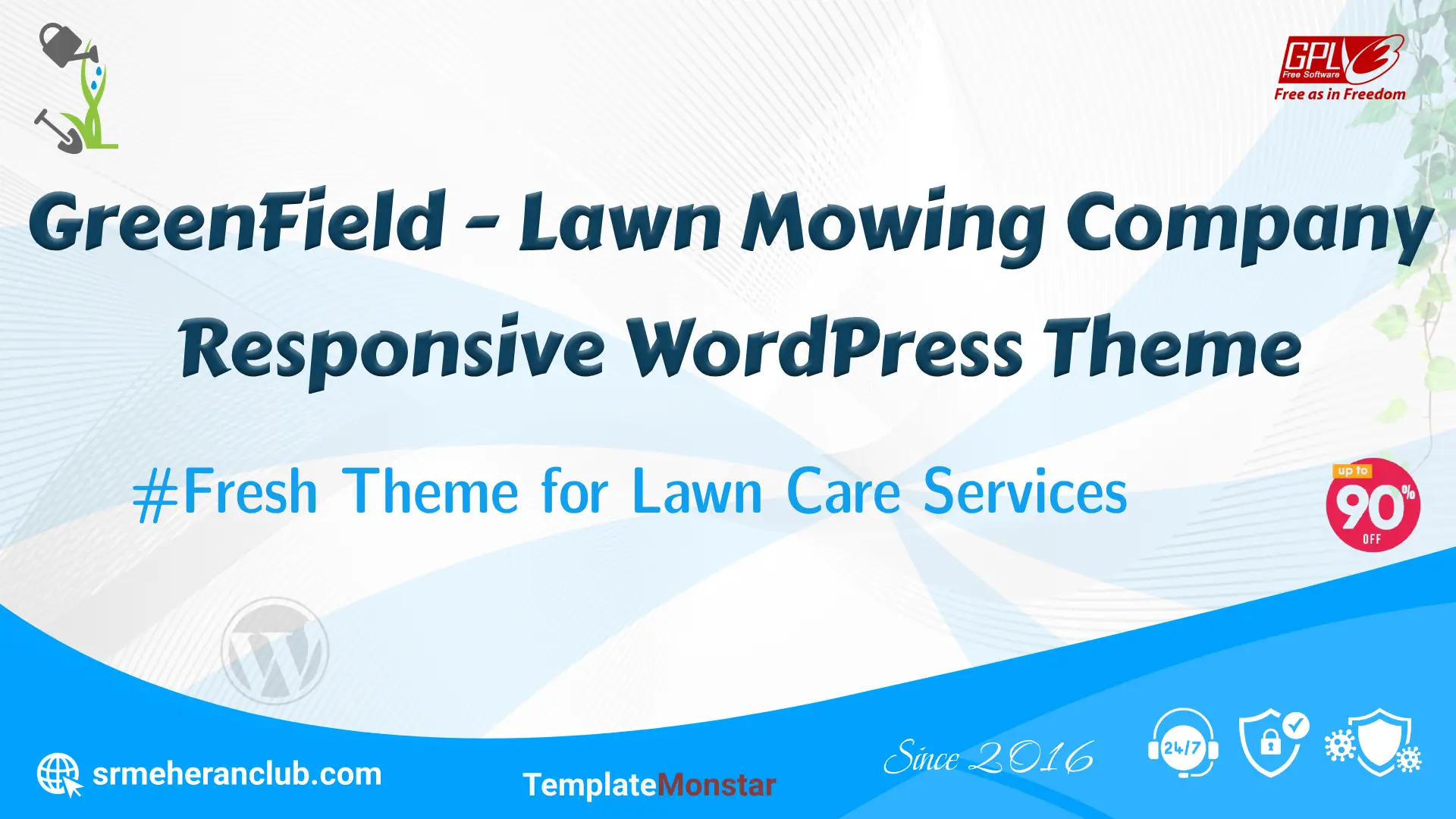 GreenField – Lawn Mowing Company Responsive WordPress Theme — Theme by Templatemonster