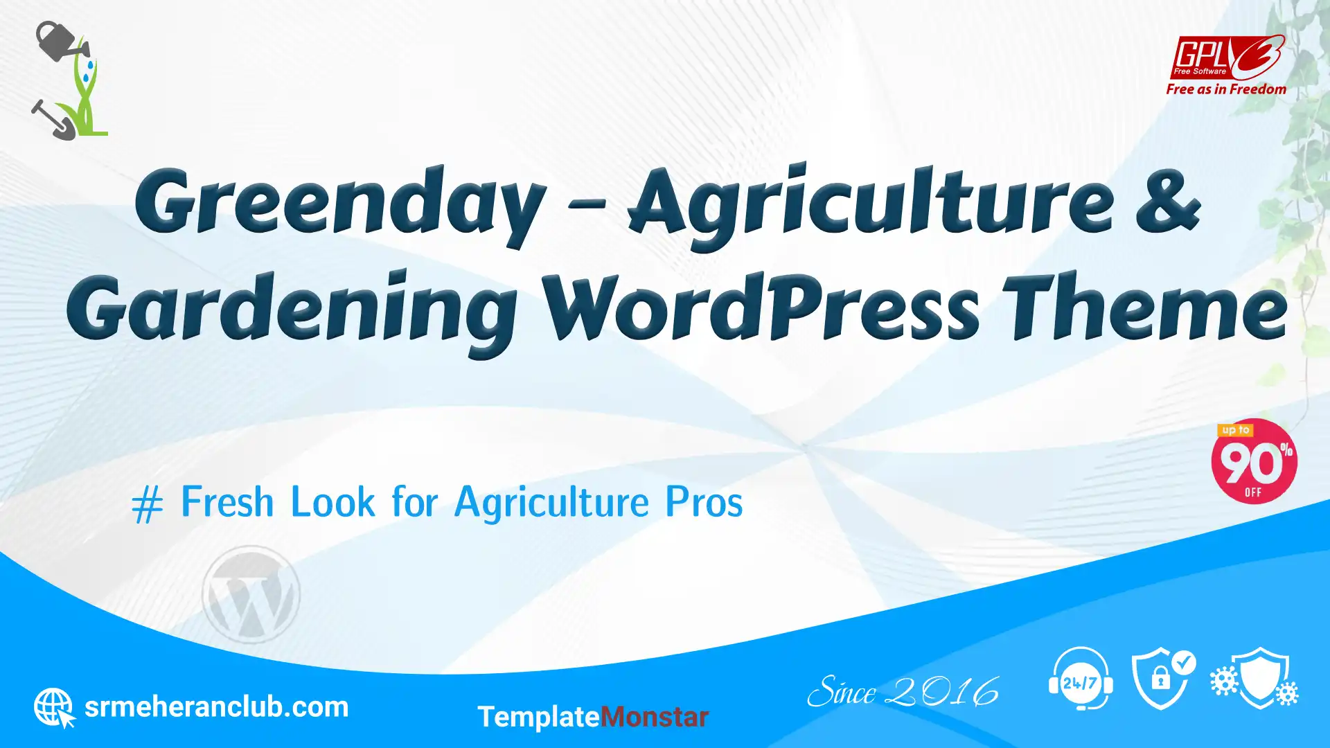 Greenday – Agriculture & Gardening WordPress Theme