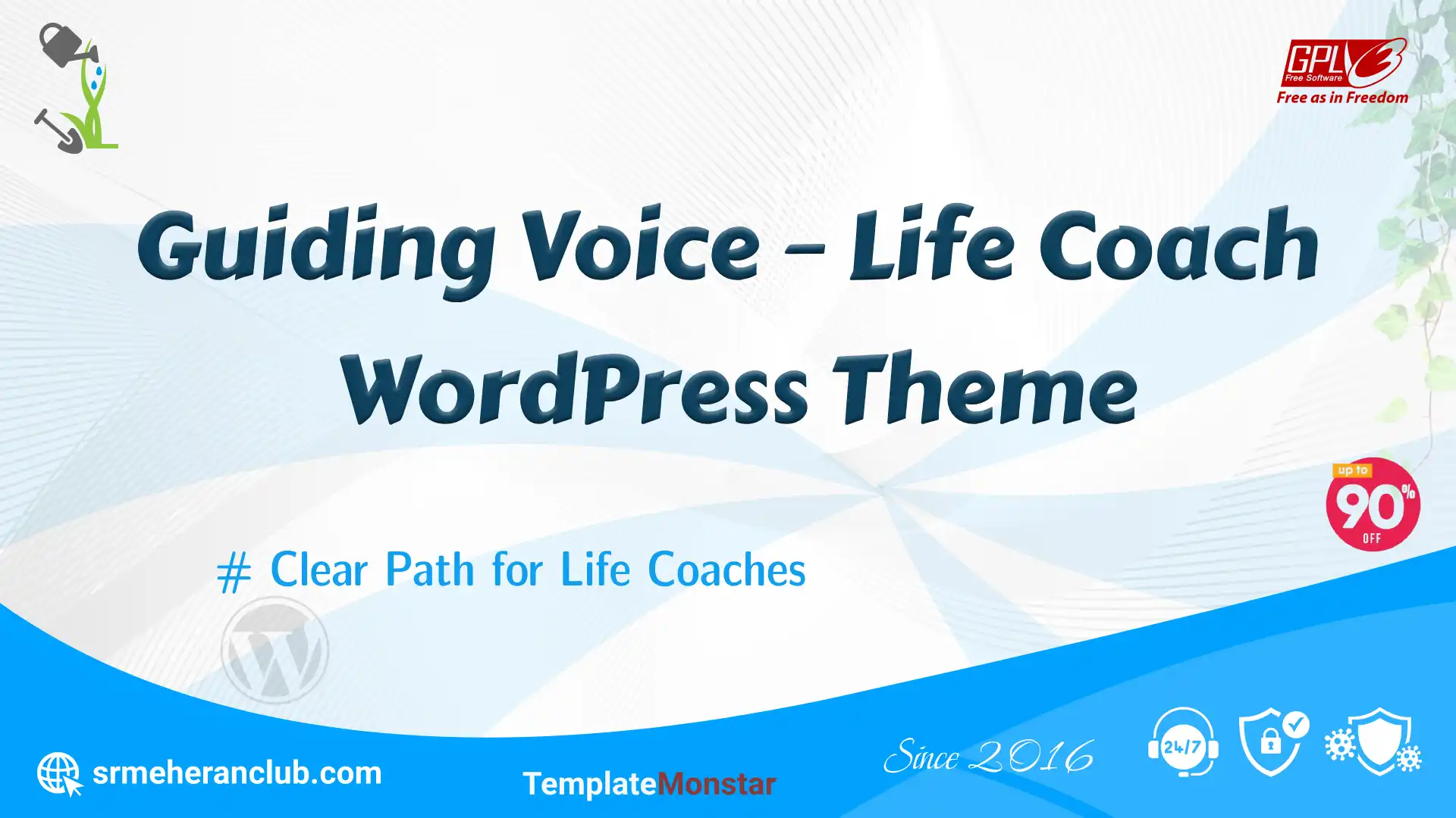 Guiding Voice – Life Coach WordPress Theme — Theme by Templatemonster