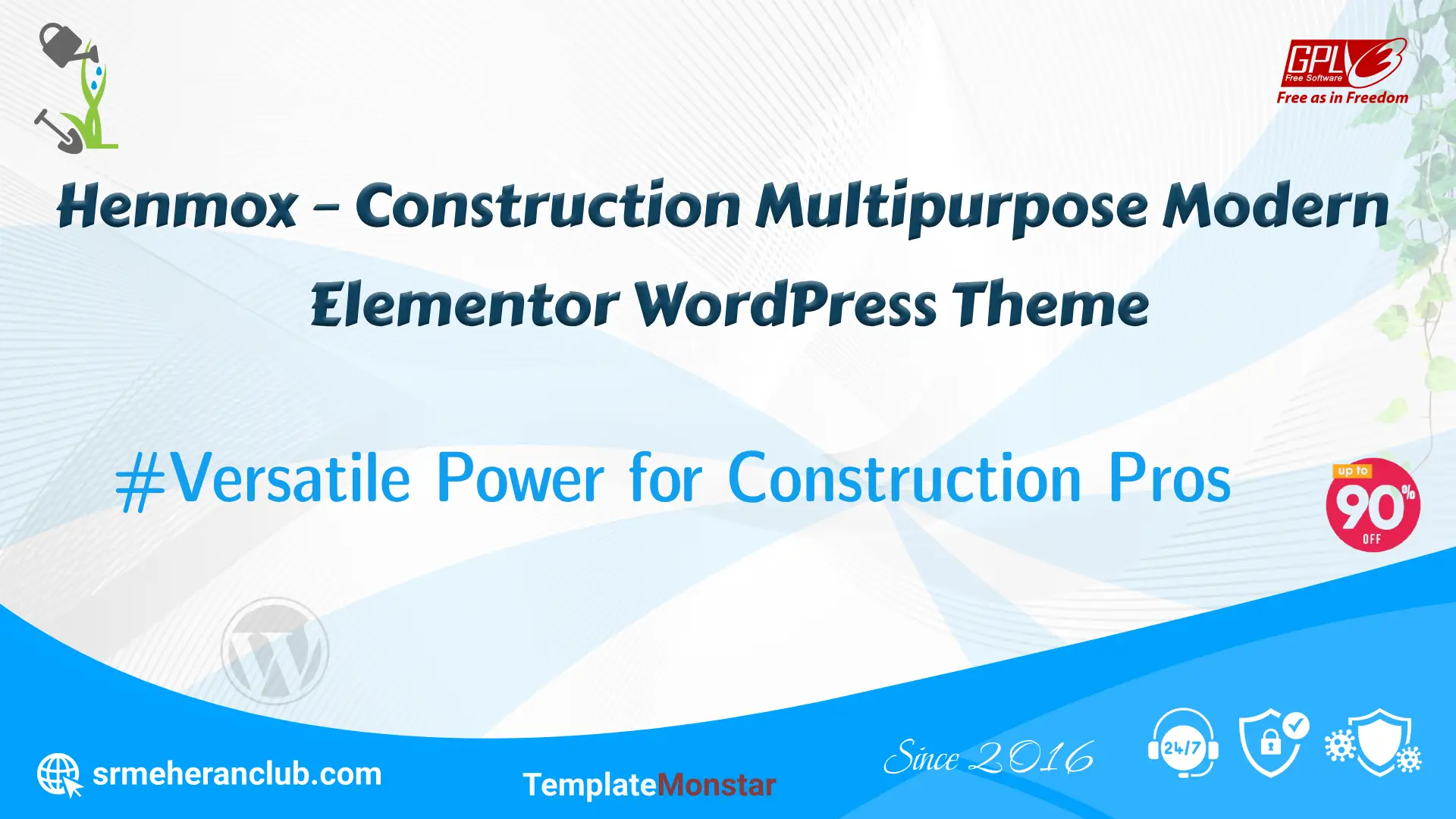 Henmox – Construction Multipurpose Modern Elementor WordPress Theme — Theme by Templatemonster