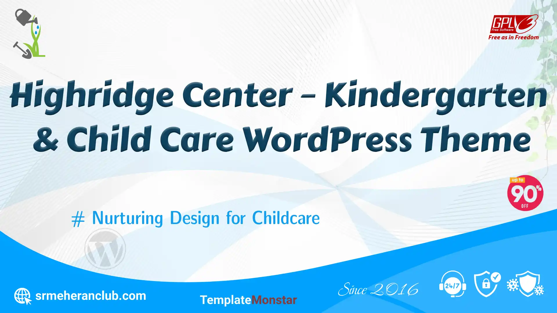 Highridge Center – Kindergarten & Child Care WordPress Theme — Theme by Templatemonster