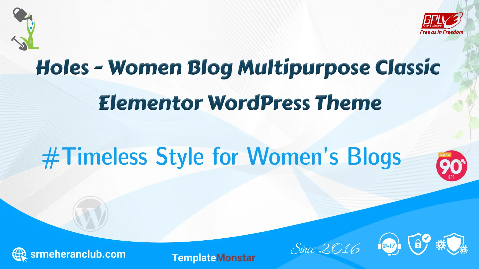 Holes – Women Blog Multipurpose Classic Elementor WordPress Theme — Theme by Templatemonster