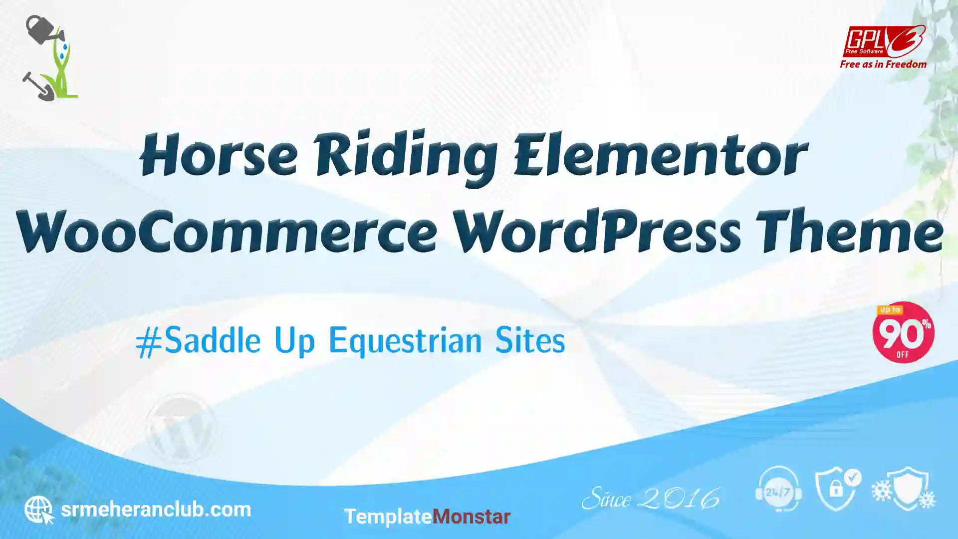 Horse Riding Elementor WooCommerce WordPress Theme — Theme by Templatemonster