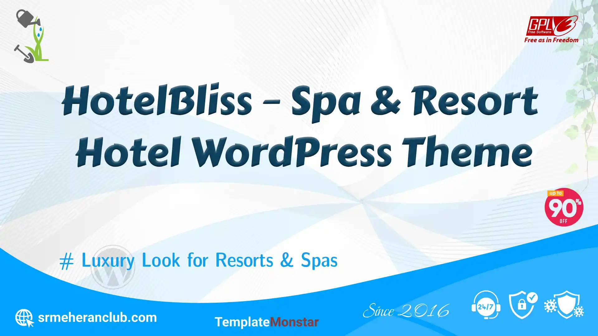 HotelBliss – Spa & Resort Hotel WordPress Theme — Product by Templatemonster