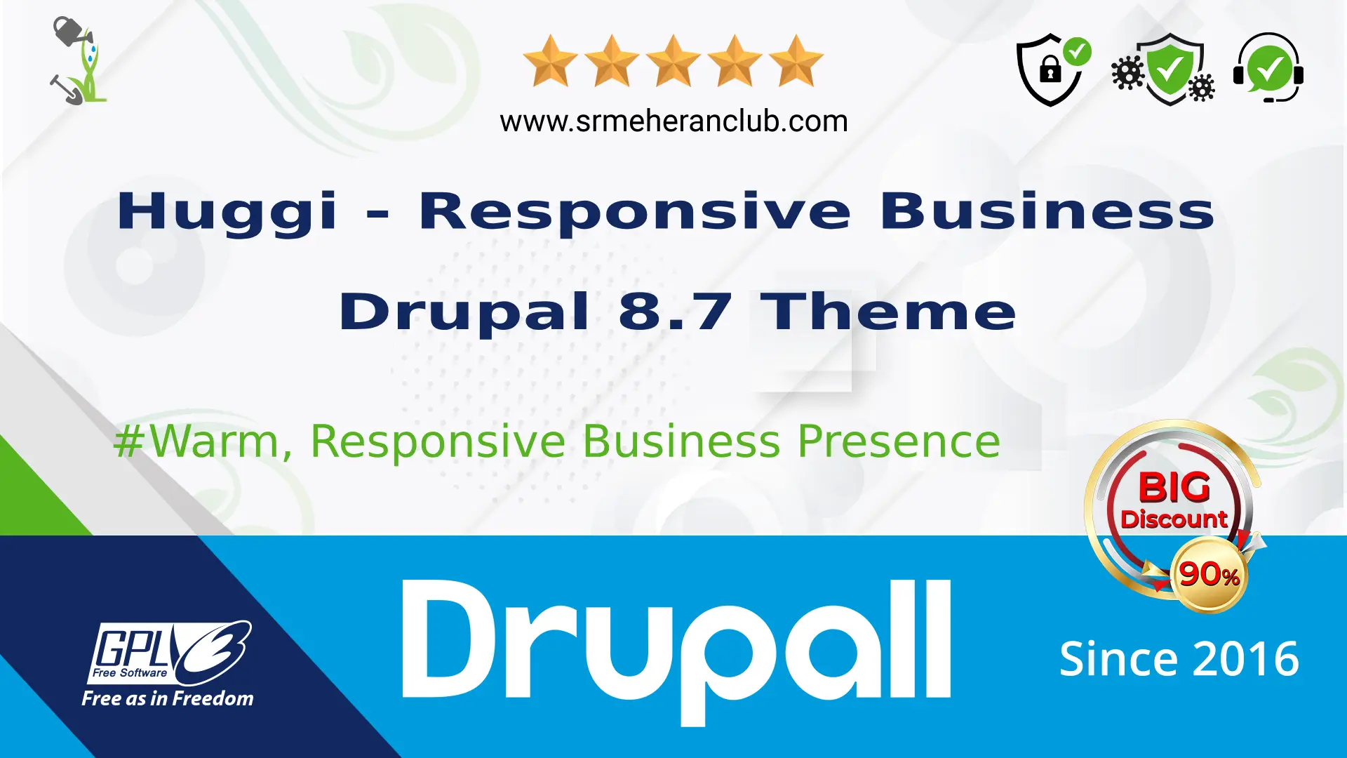 Huggi – Responsive Business Drupal 8.7 Theme — Theme by Themeforest
