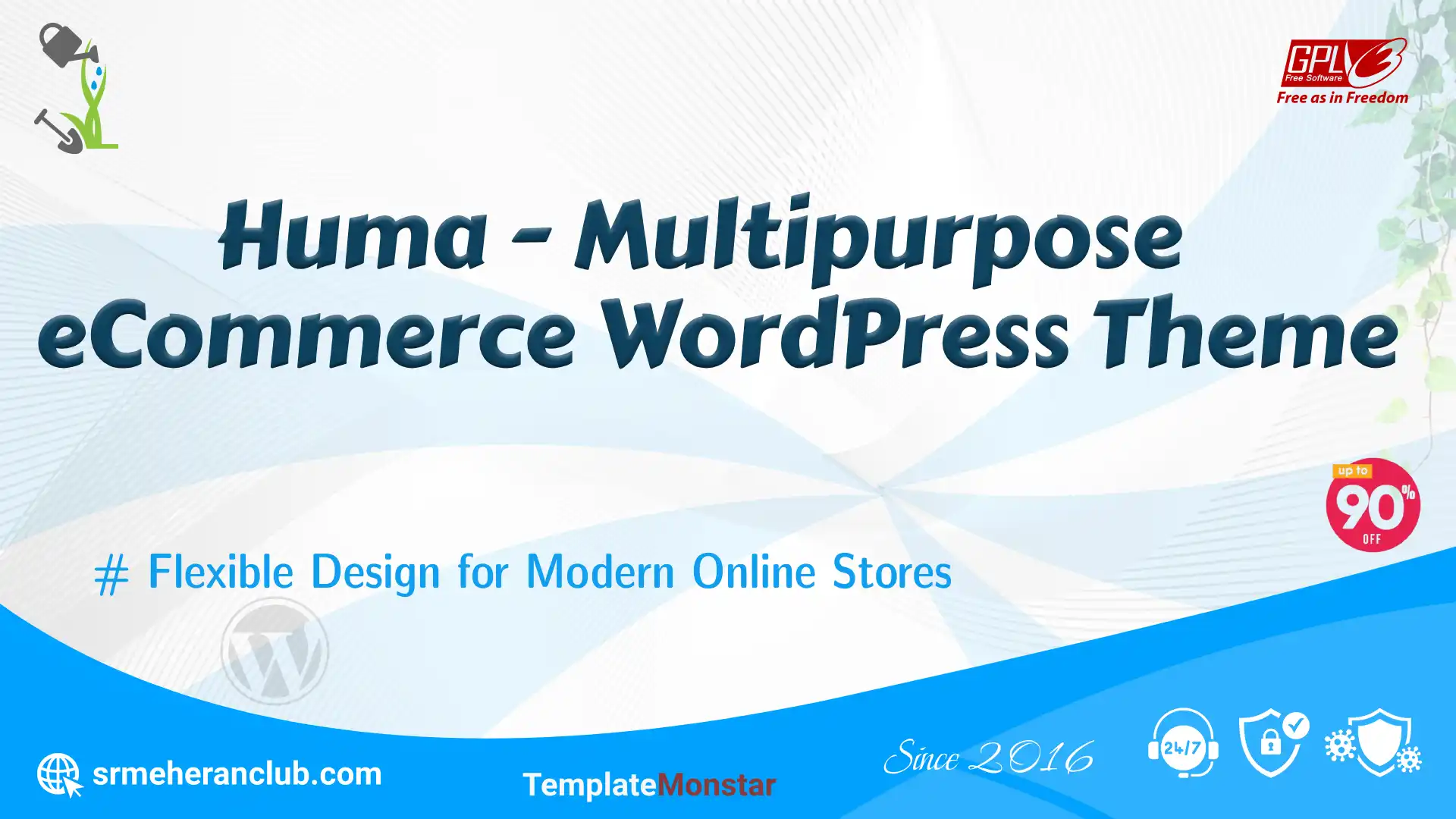Huma – Multipurpose eCommerce WordPress Theme — Theme by Templatemonster