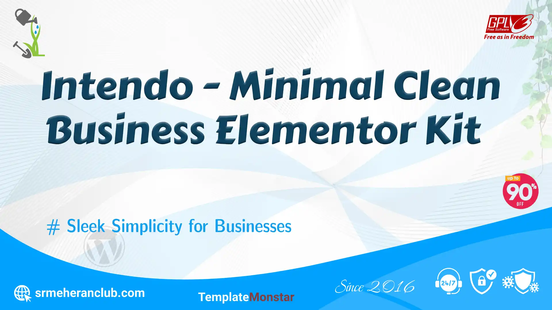 Intendo – Minimal Clean Business Elementor Kit — Theme by Templatemonster