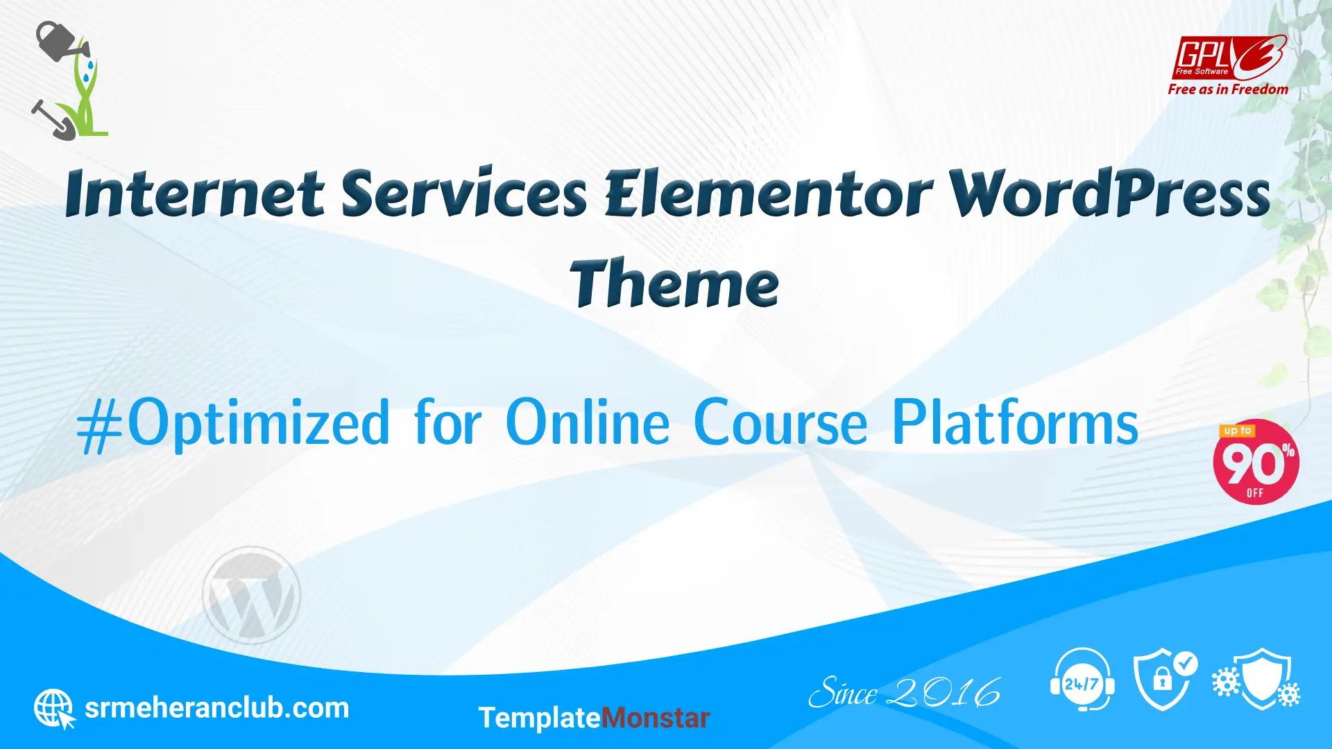Internet Services Elementor WordPress Theme — Theme by Templatemonster
