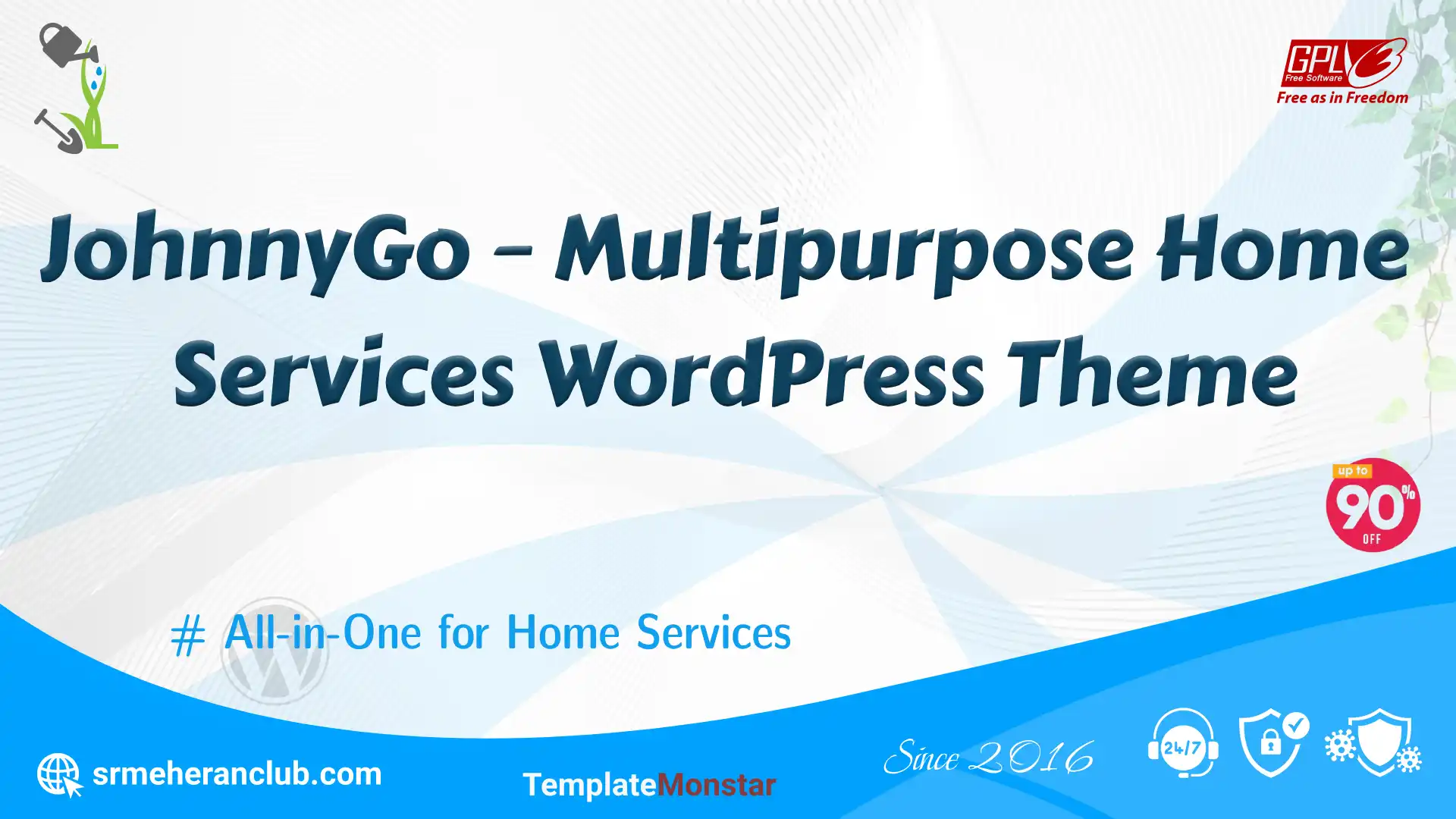 JohnnyGo – Multipurpose Home Services WordPress Theme — Theme by Templatemonster