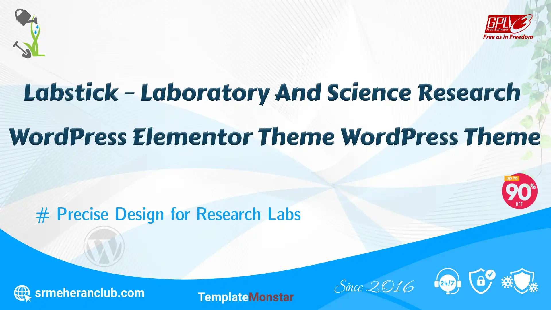 Labstick – Laboratory And Science Research WordPress Elementor Theme WordPress Theme