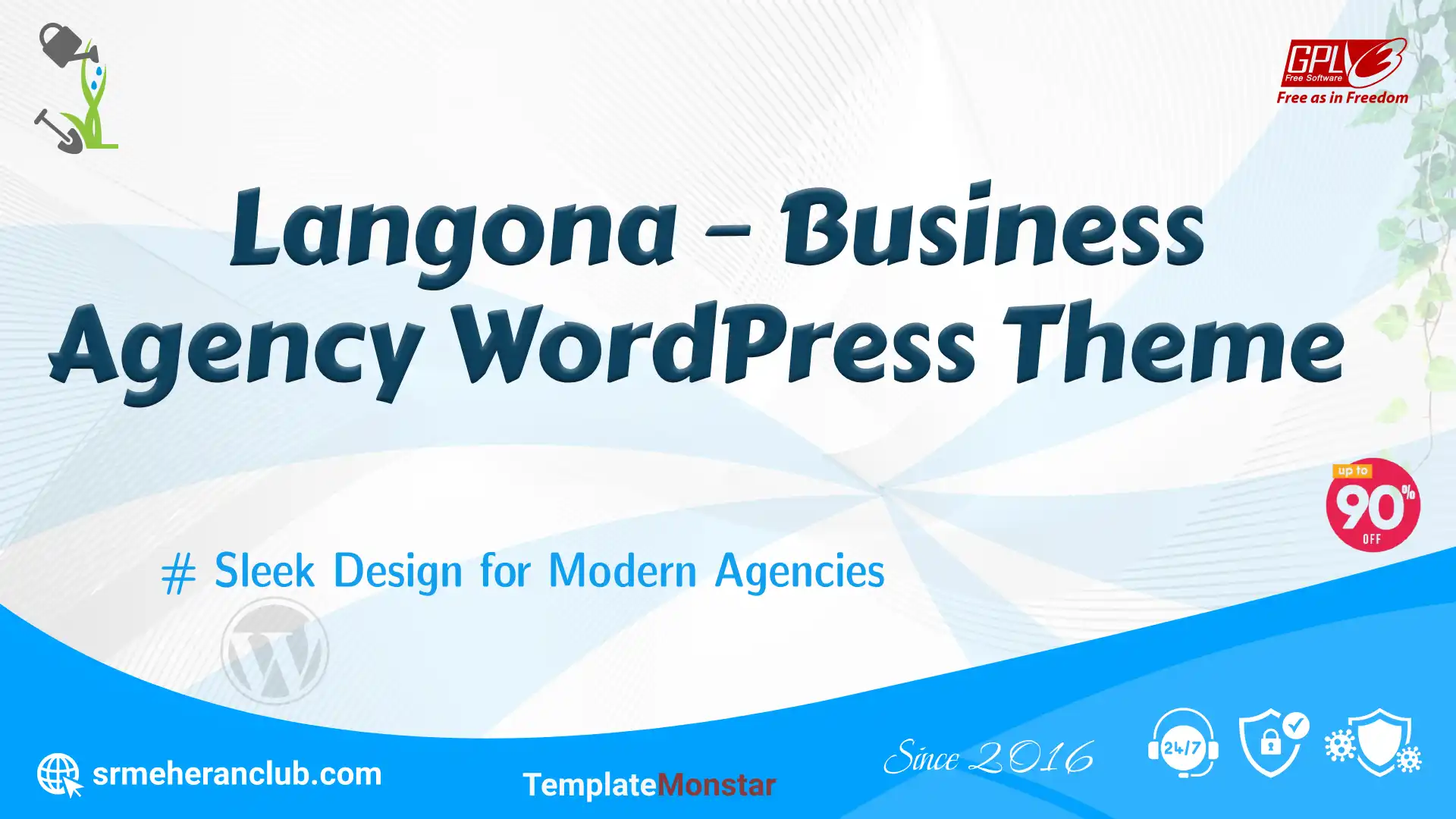 Langona – Business Agency WordPress Theme — Theme by Templatemonster