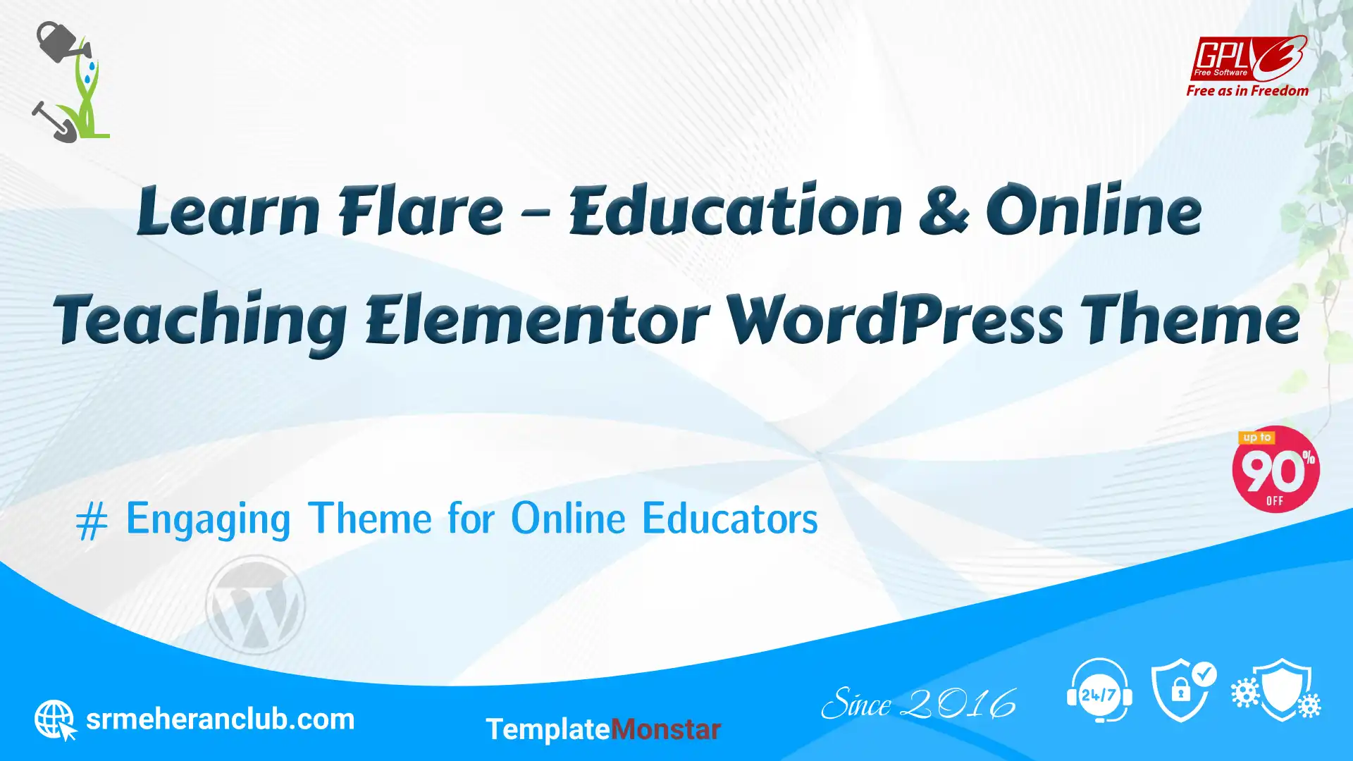 Learn Flare – Education & Online Teaching Elementor WordPress Theme — Theme by Templatemonster