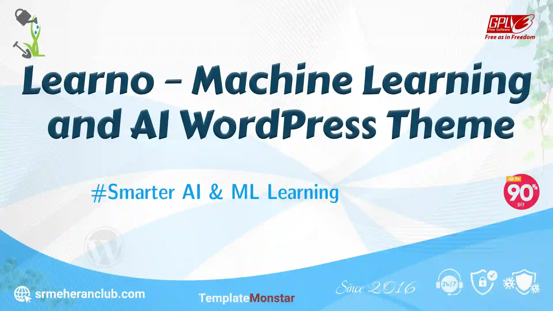 Learno – Machine Learning and AI WordPress Theme — Theme by Templatemonster