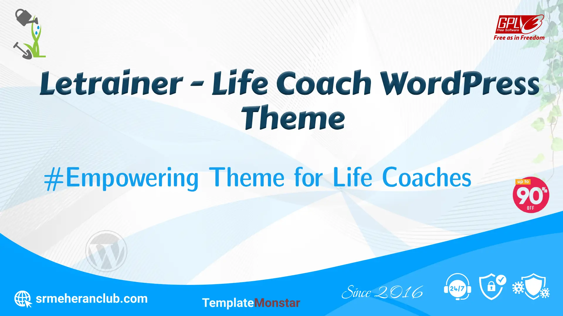 Letrainer – Life Coach WordPress Theme — Theme by Templatemonster