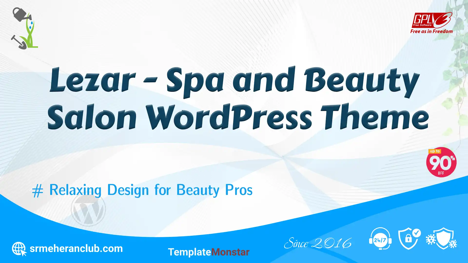 Lezar – Spa and Beauty Salon WordPress Theme — Theme by Templatemonster