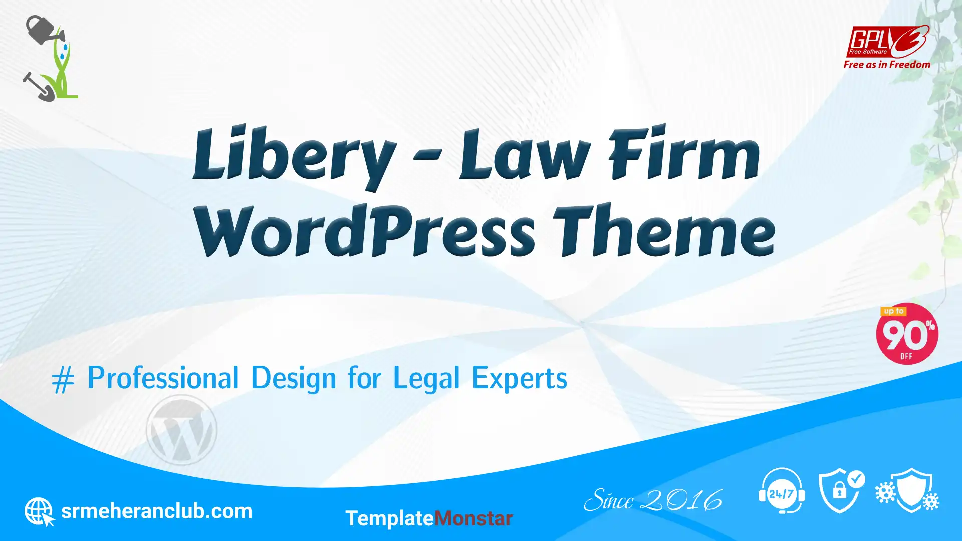 Libery – Law Firm WordPress Theme — Theme by Templatemonster