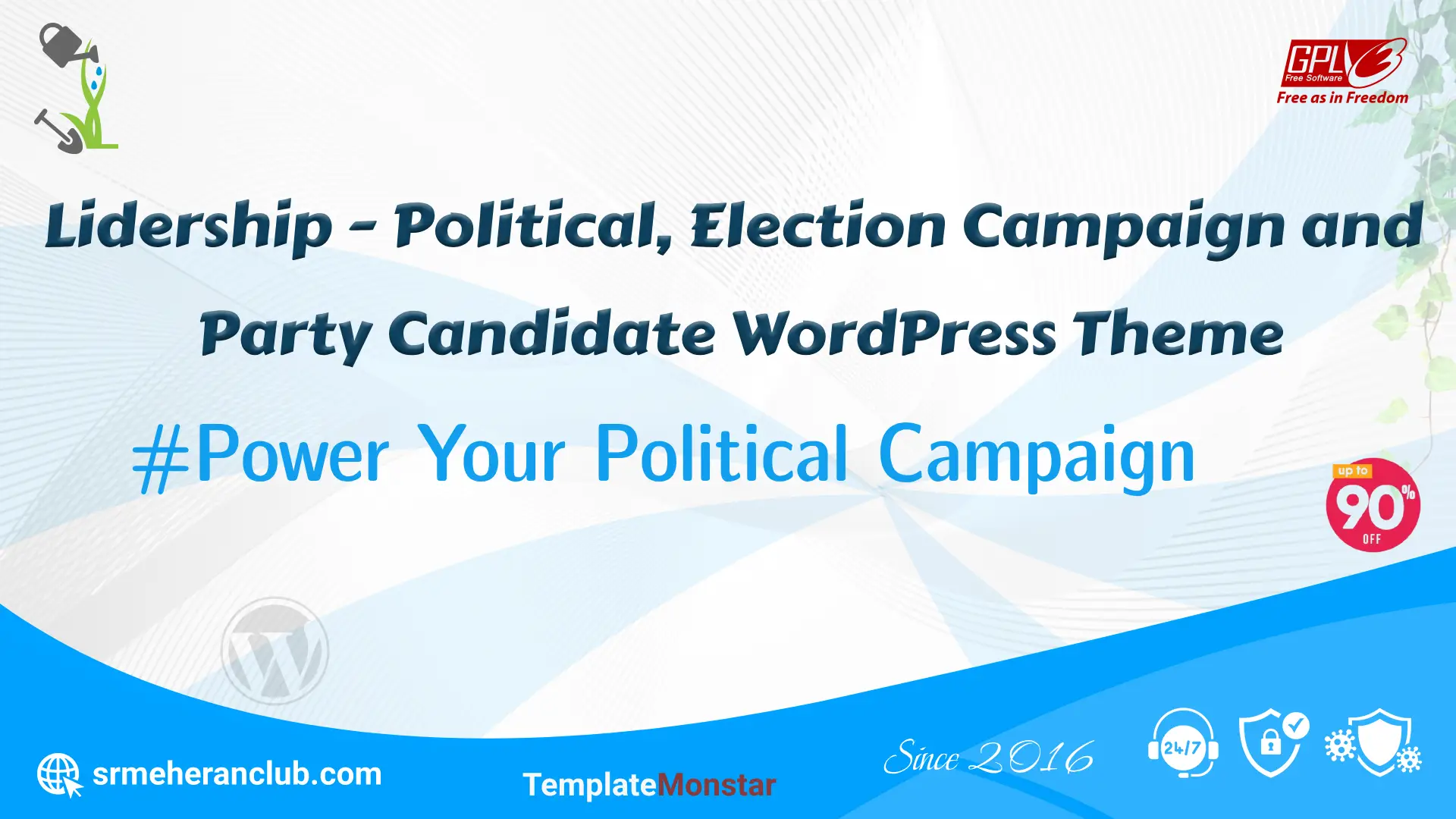Lidership – Political, Election Campaign and Party Candidate WordPress Theme