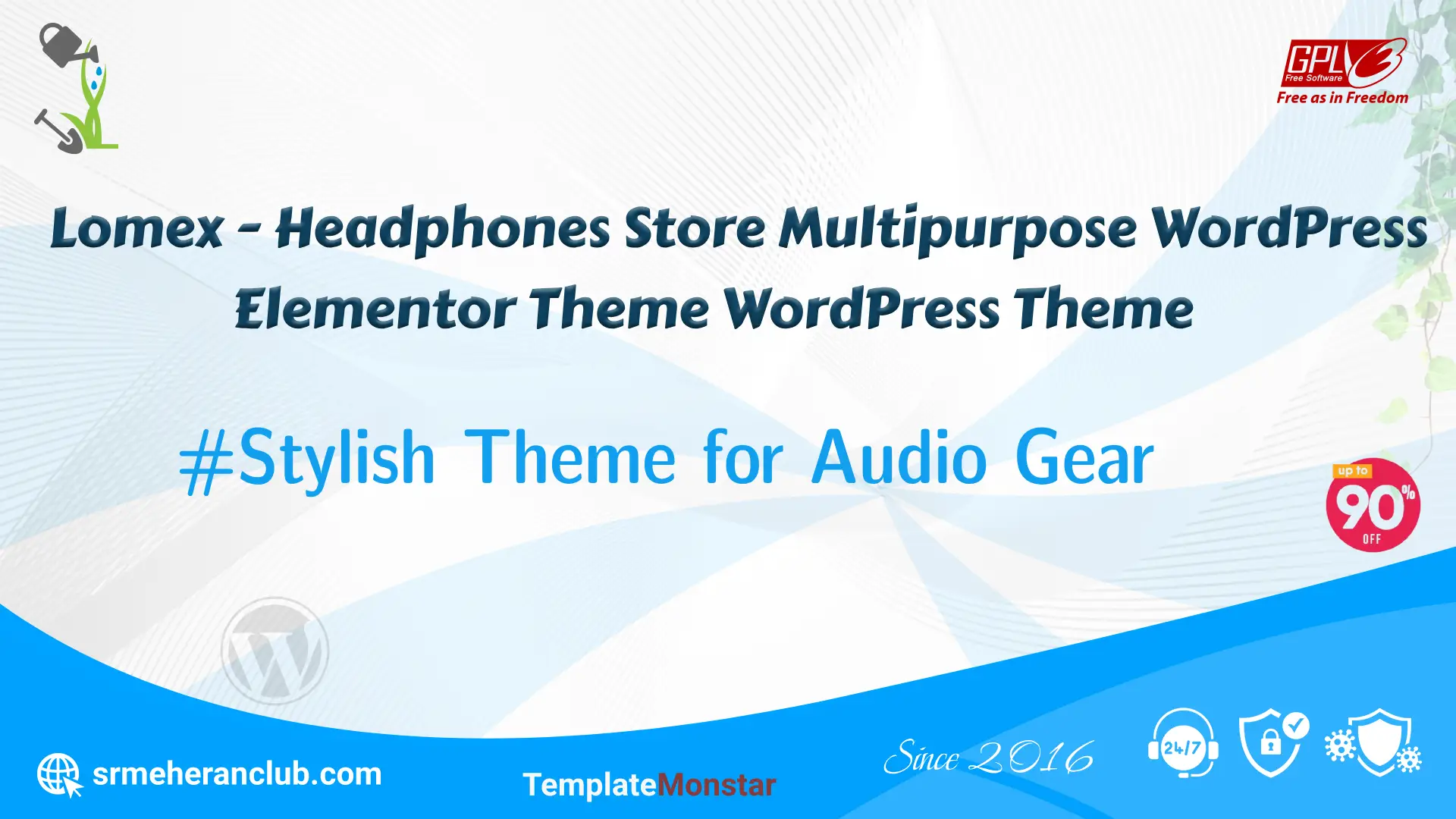 Lomex – Headphones Store Multipurpose WordPress Elementor Theme WordPress Theme