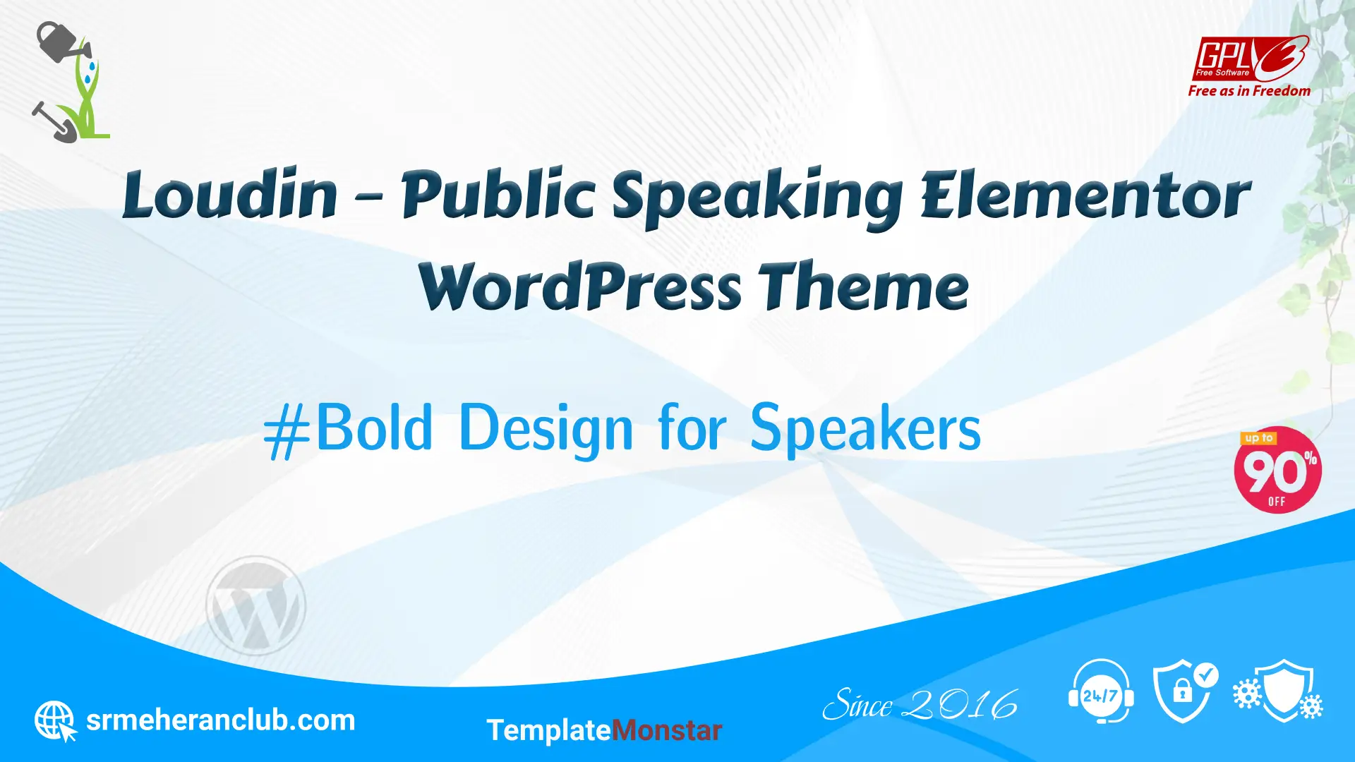 Loudin – Public Speaking Elementor WordPress Theme — Theme by Templatemonster