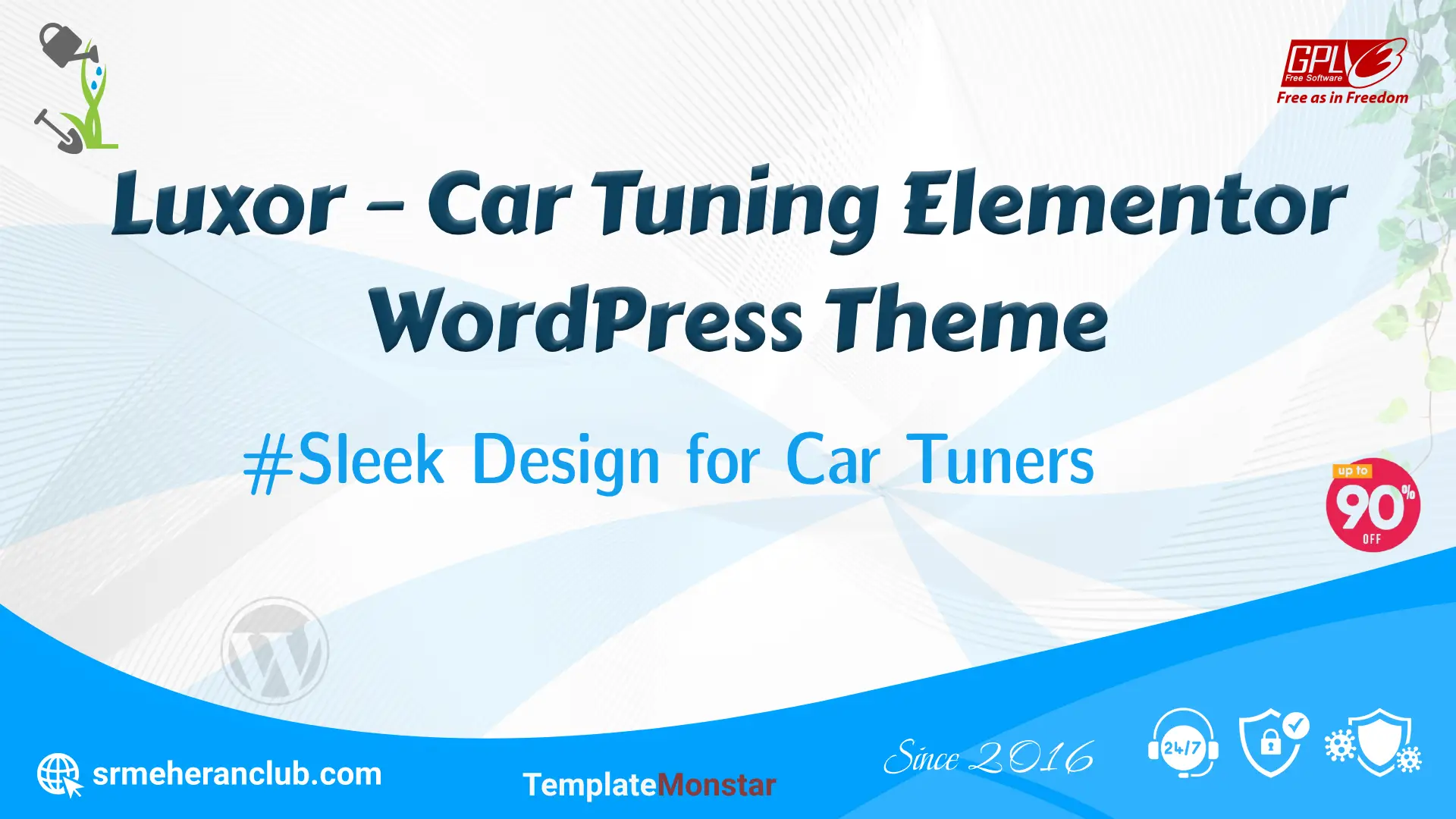 Luxor – Car Tuning Elementor WordPress Theme — Theme by Templatemonster