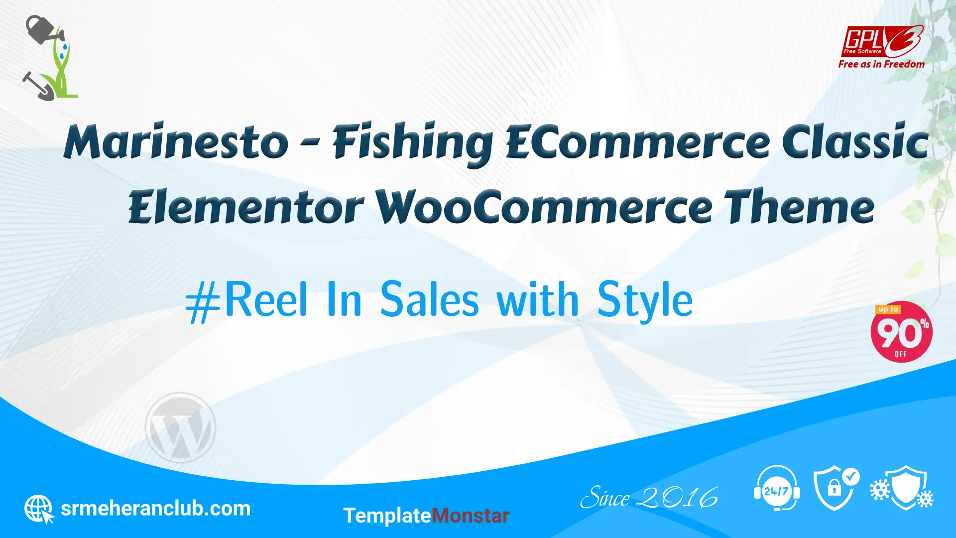 Marinesto – Fishing ECommerce Classic Elementor WooCommerce Theme — Theme by Templatemonster