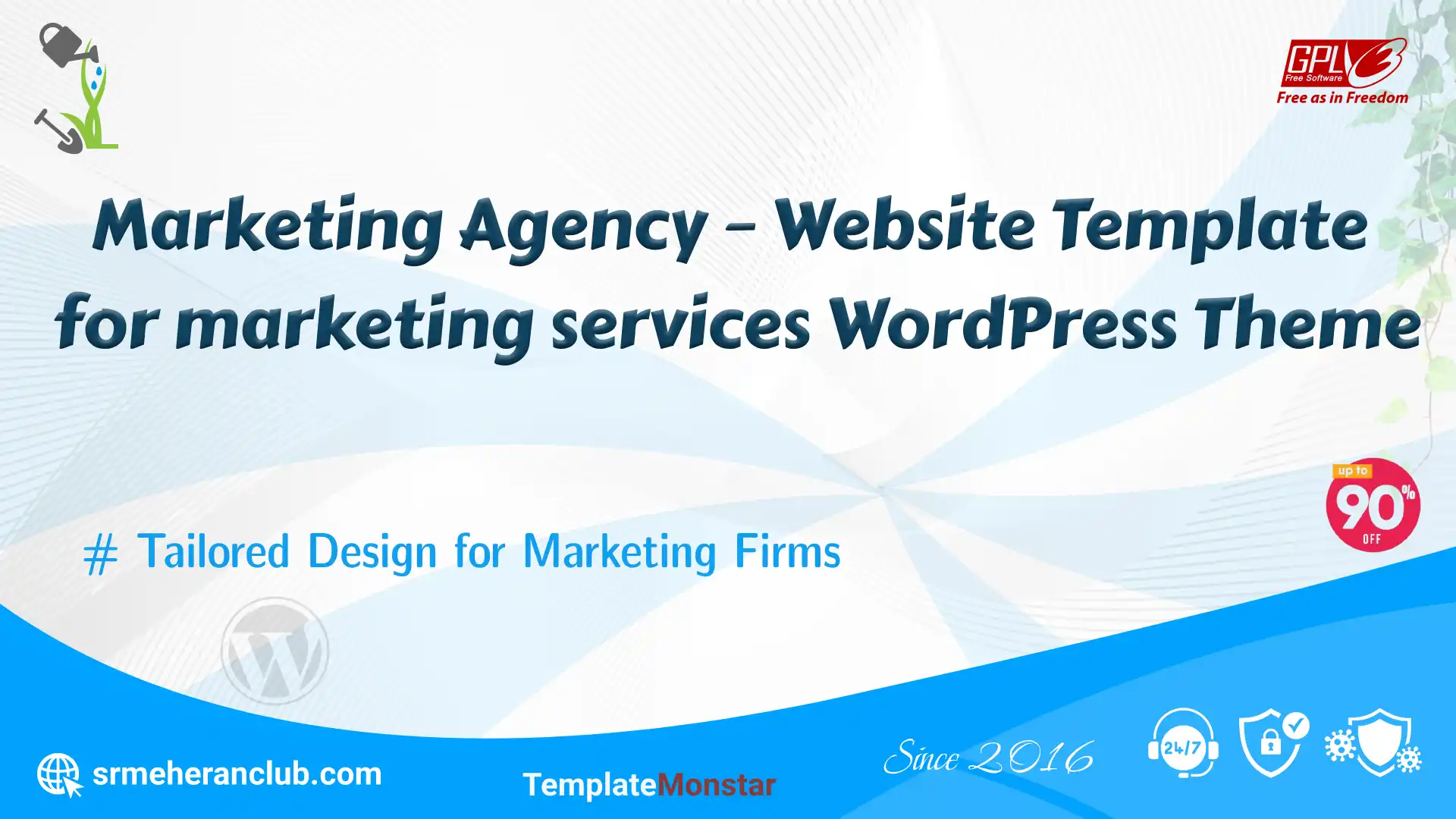 Marketing Agency – Website Template for marketing services WordPress Theme — Theme by Templatemonster