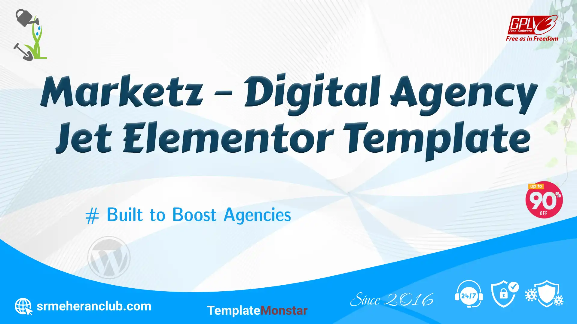 Marketz – Digital Agency Jet Elementor Template