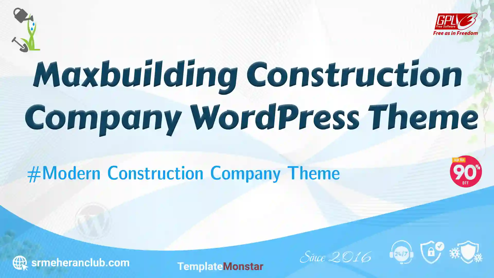 Maxbuilding Construction Company WordPress Theme — Theme by Templatemonster