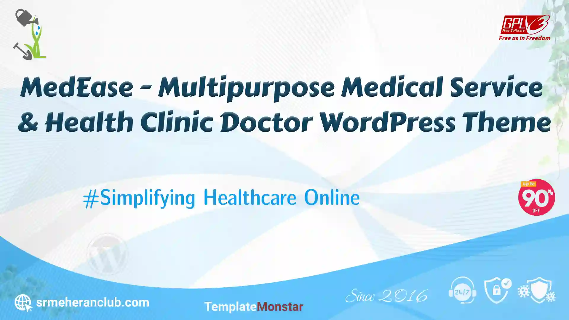 MedEase – Multipurpose Medical Service & Health Clinic Doctor WordPress Theme — Theme by Templatemonster